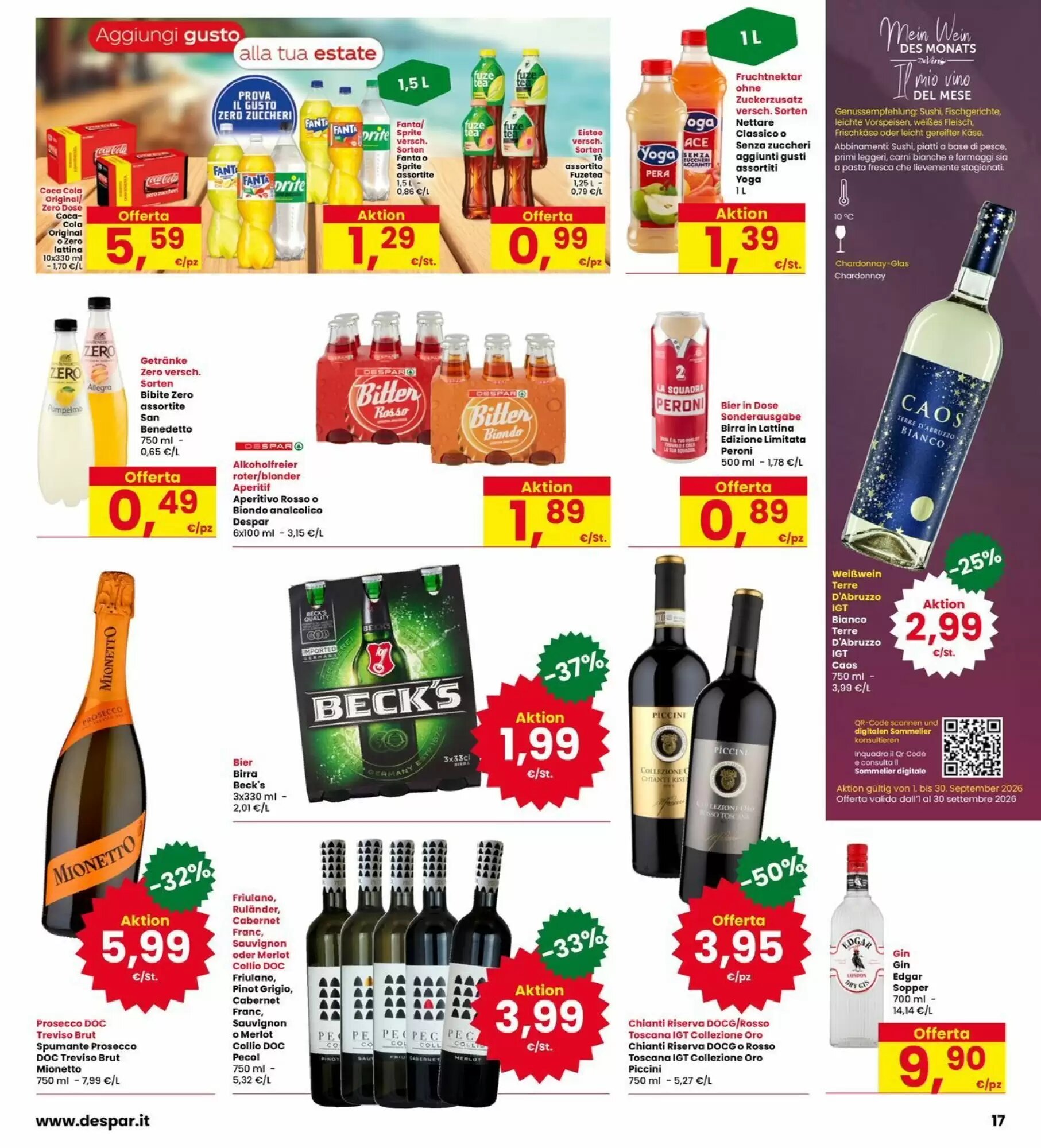 Volantino promozionale Interspar  valide dal 24/08/2026 - Pagina 17.