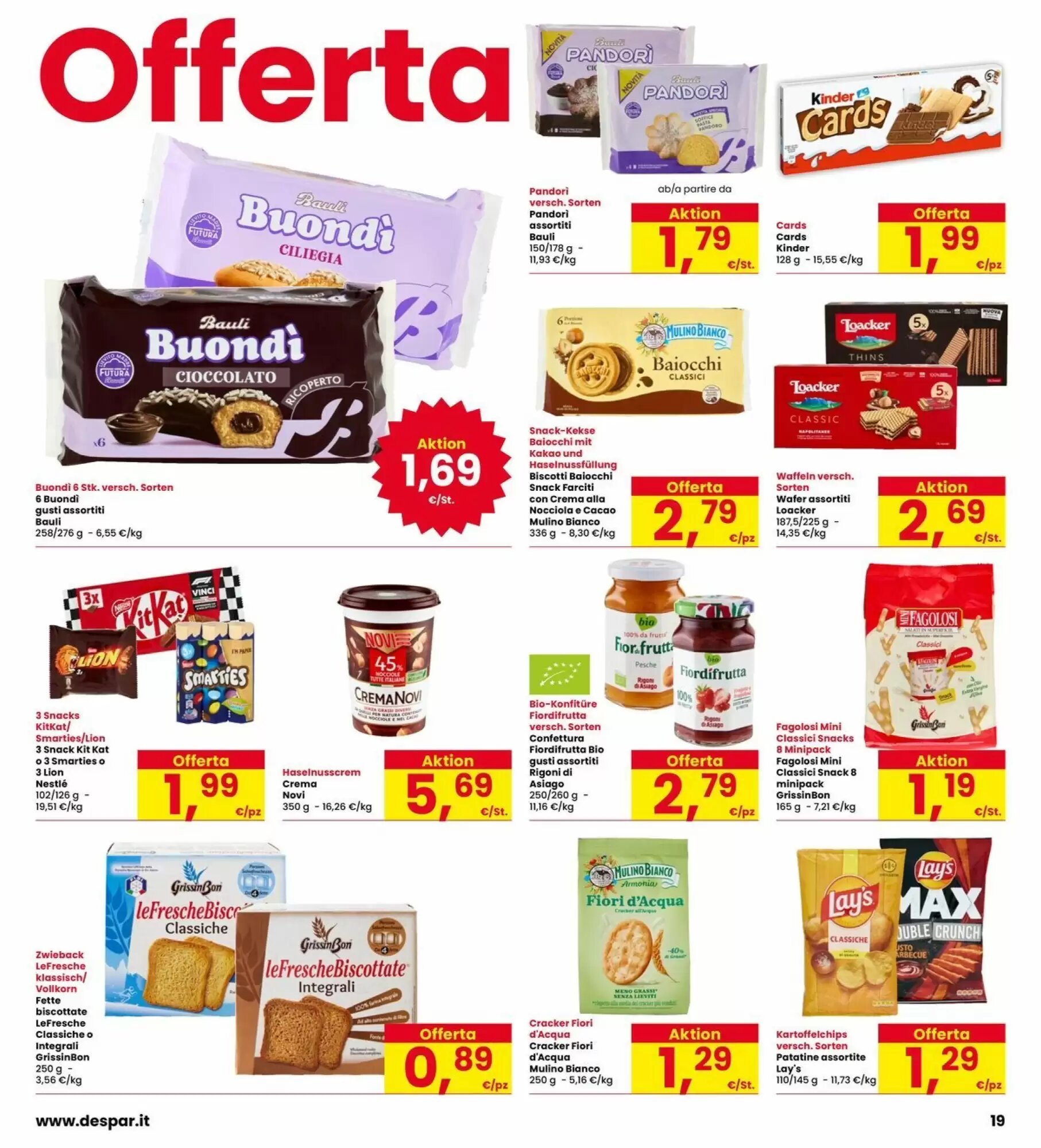 Volantino promozionale Interspar  valide dal 24/08/2026 - Pagina 19.