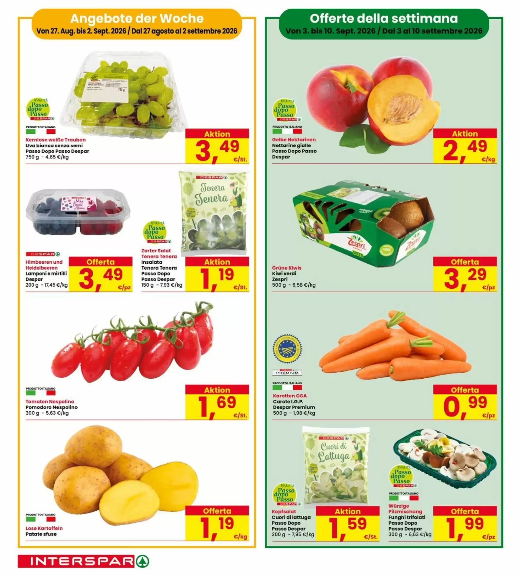 Volantino promozionale Interspar  valide dal 24/08/2026 - Pagina 2.