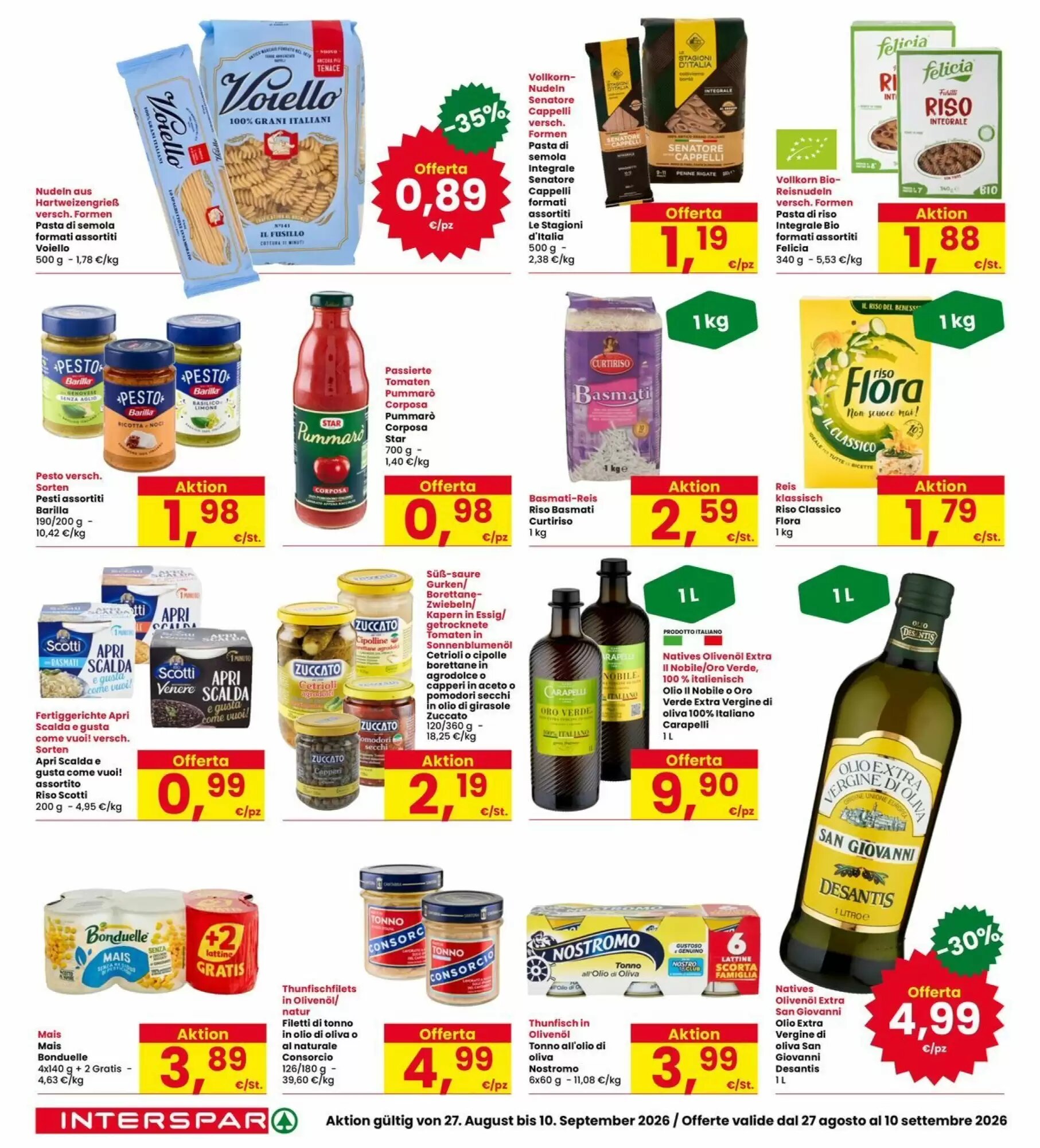 Volantino promozionale Interspar  valide dal 24/08/2026 - Pagina 20.