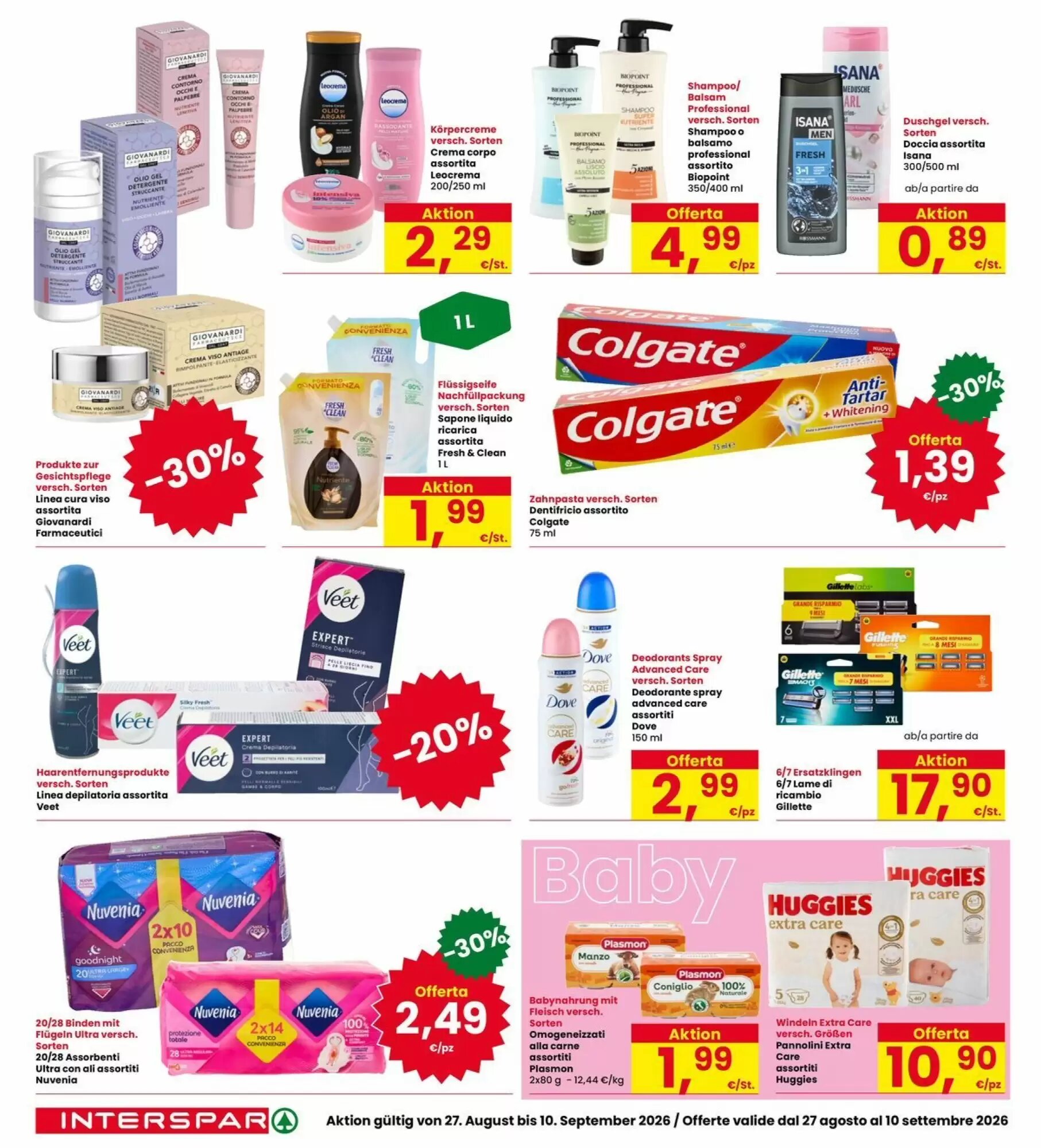 Volantino promozionale Interspar  valide dal 24/08/2026 - Pagina 24.