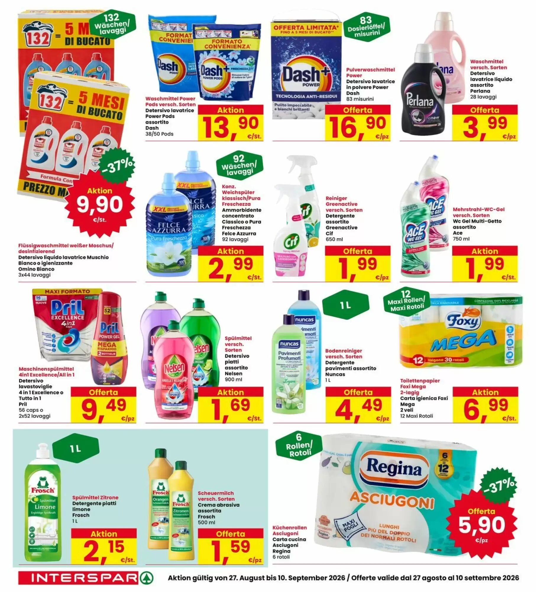 Volantino promozionale Interspar  valide dal 24/08/2026 - Pagina 26.