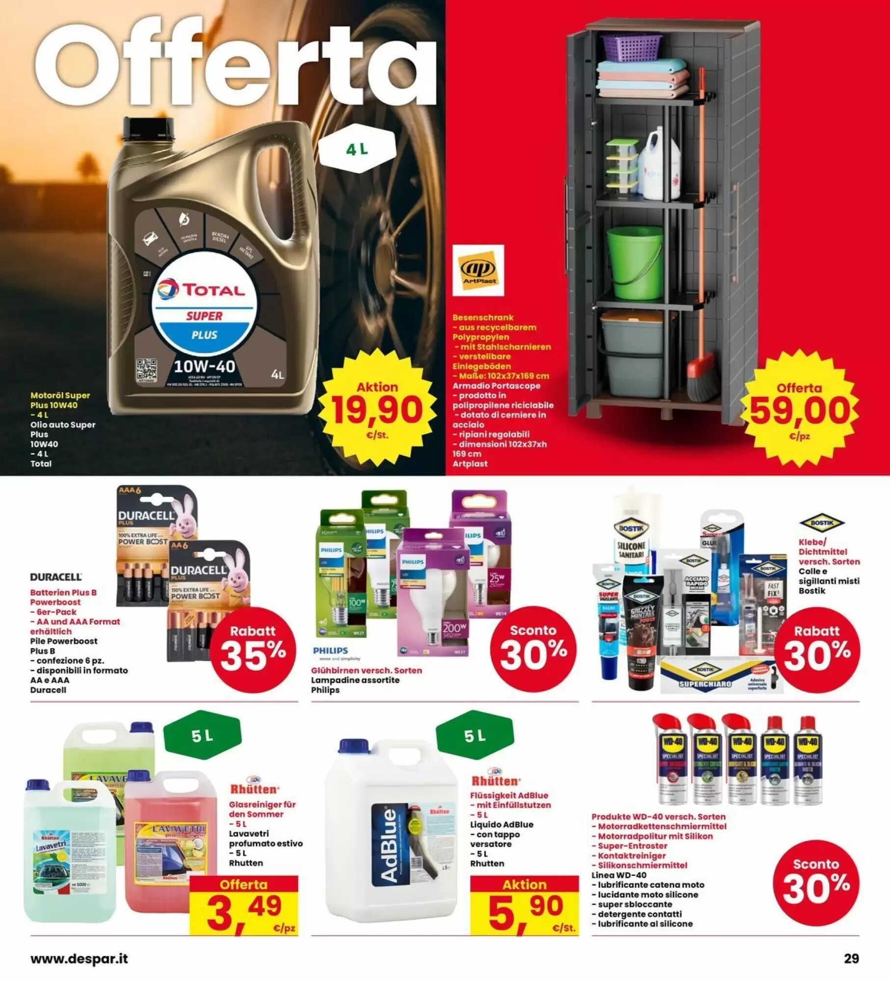 Volantino promozionale Interspar  valide dal 24/08/2026 - Pagina 29.