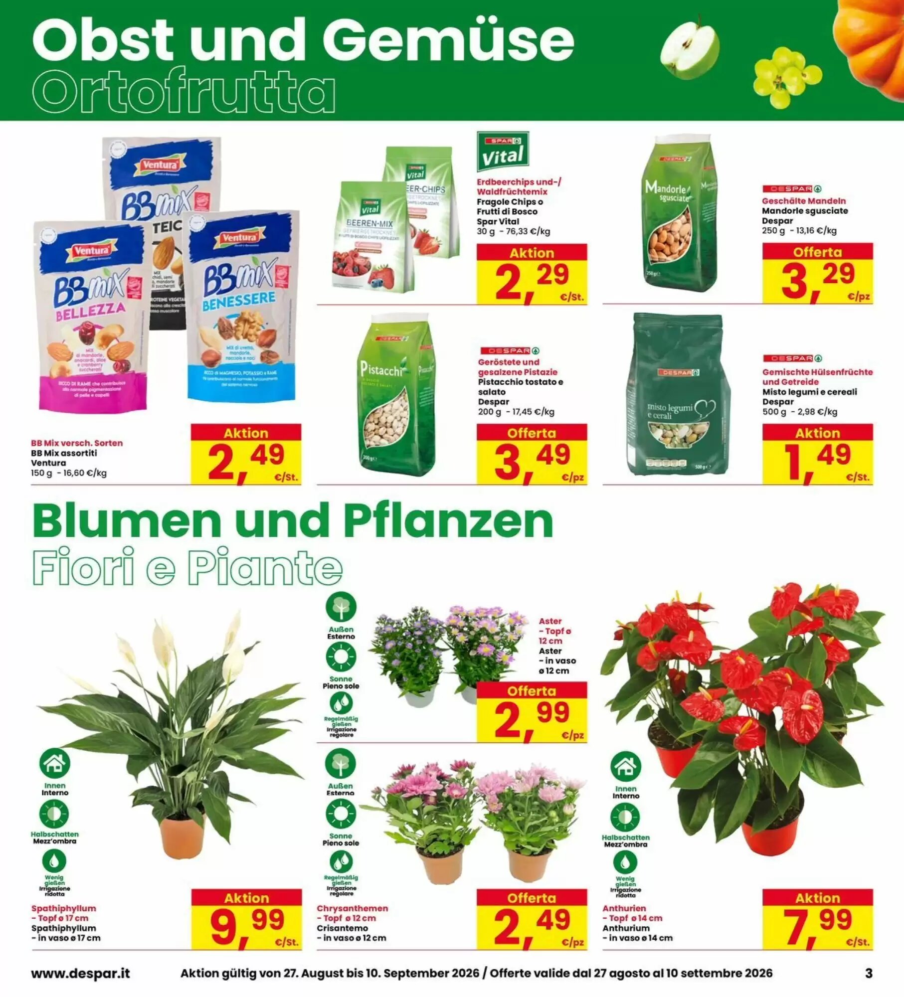 Volantino promozionale Interspar  valide dal 24/08/2026 - Pagina 3.