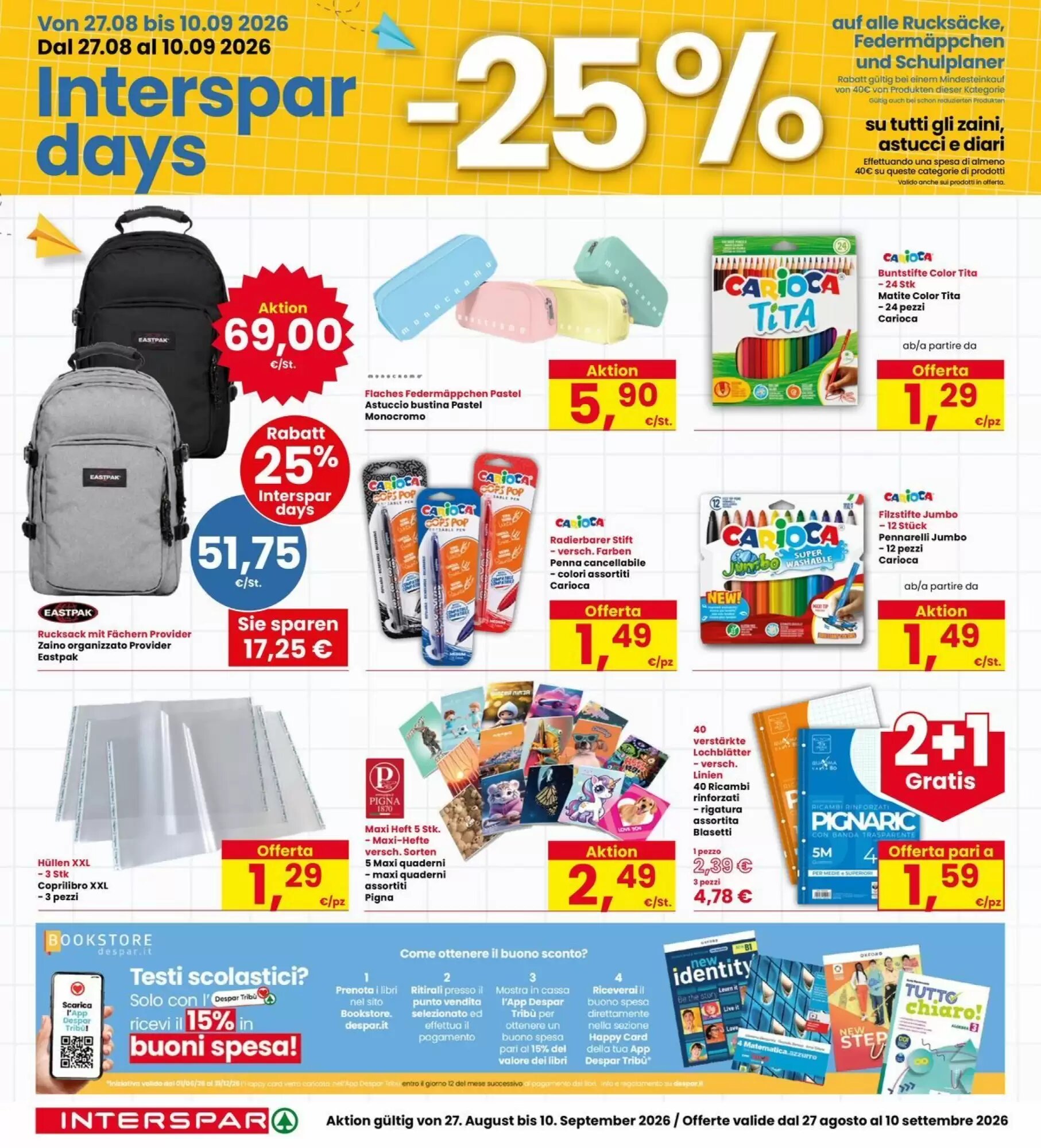 Volantino promozionale Interspar  valide dal 24/08/2026 - Pagina 30.