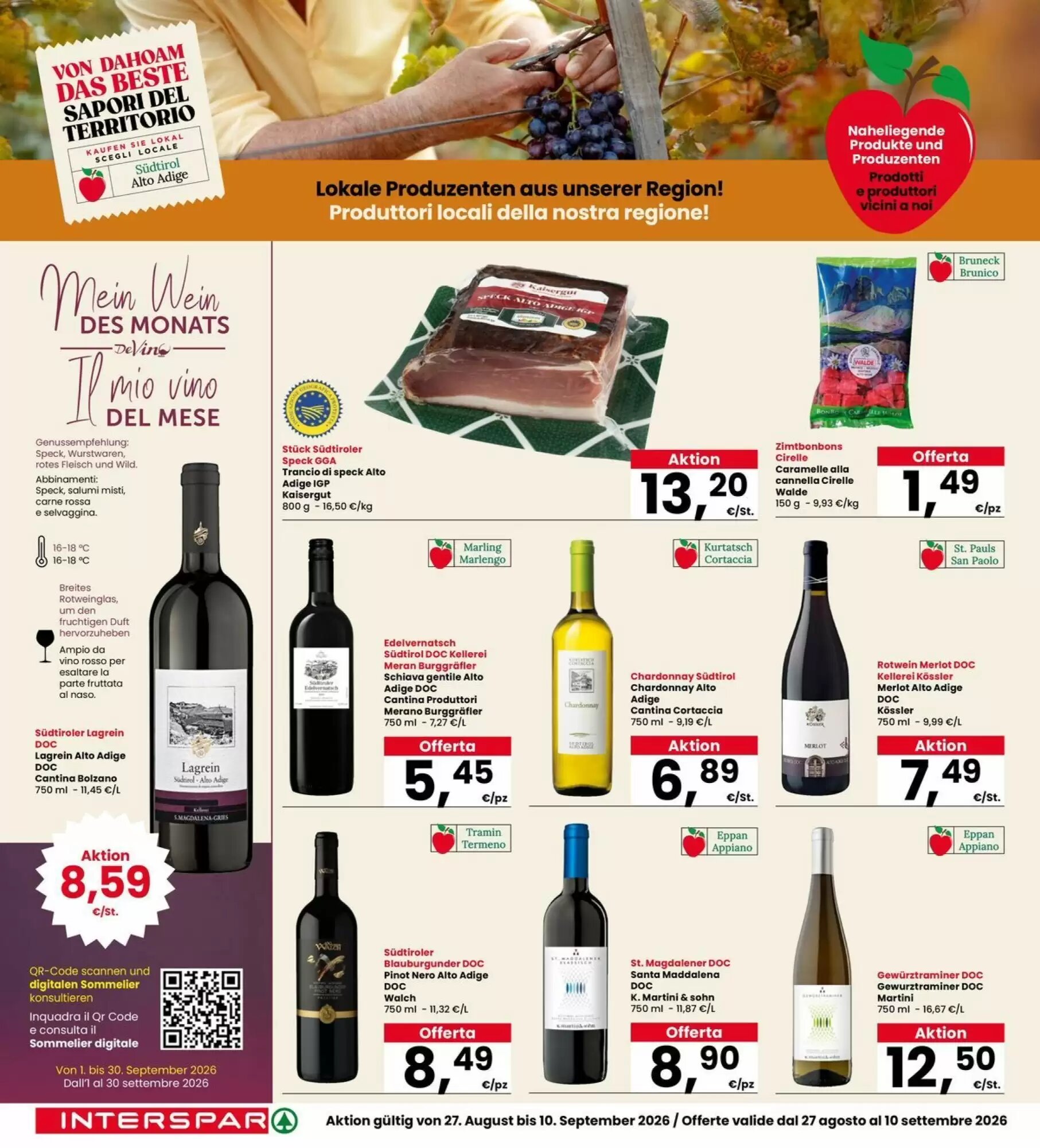 Volantino promozionale Interspar  valide dal 24/08/2026 - Pagina 8.