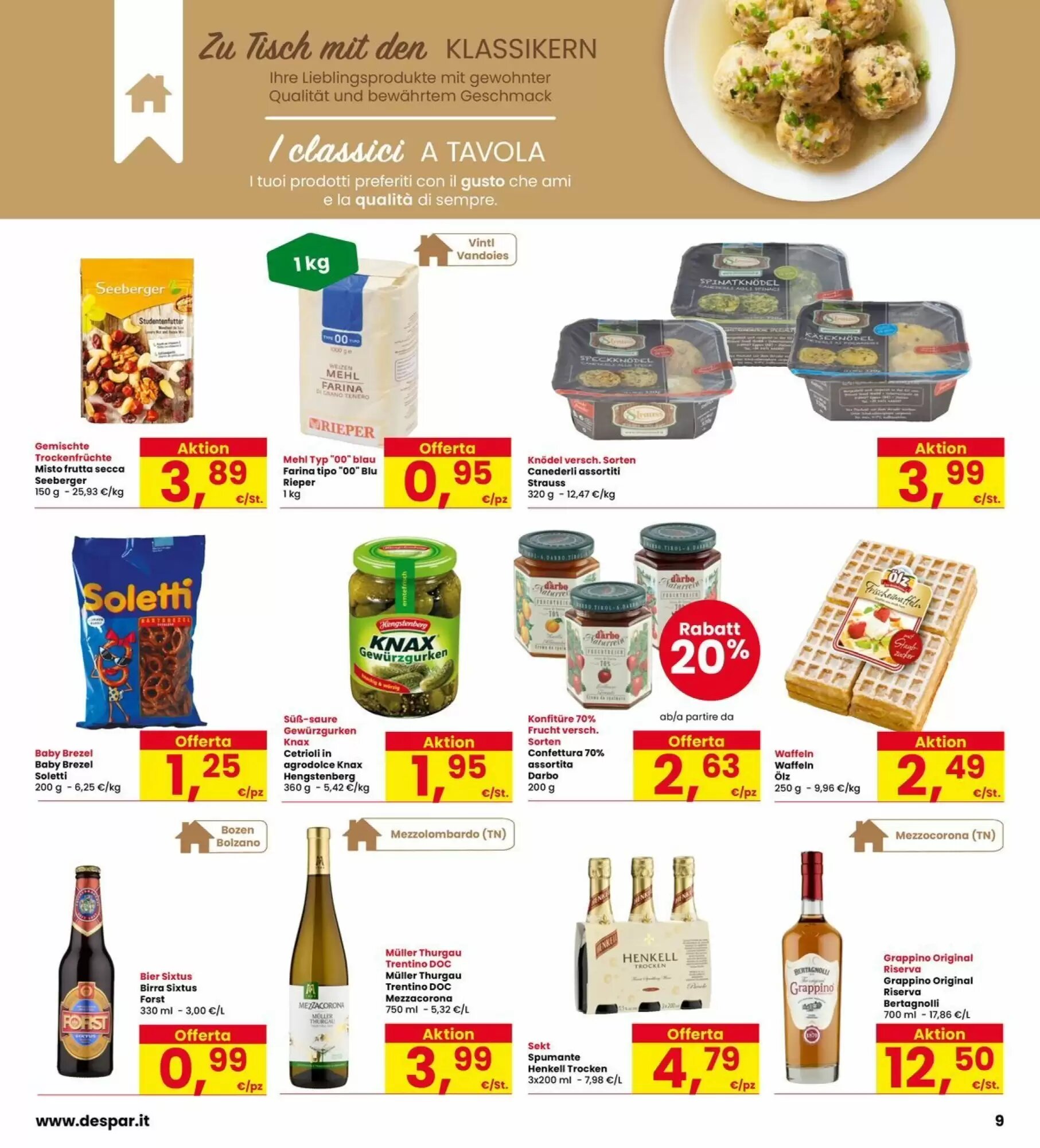 Volantino promozionale Interspar  valide dal 24/08/2026 - Pagina 9.