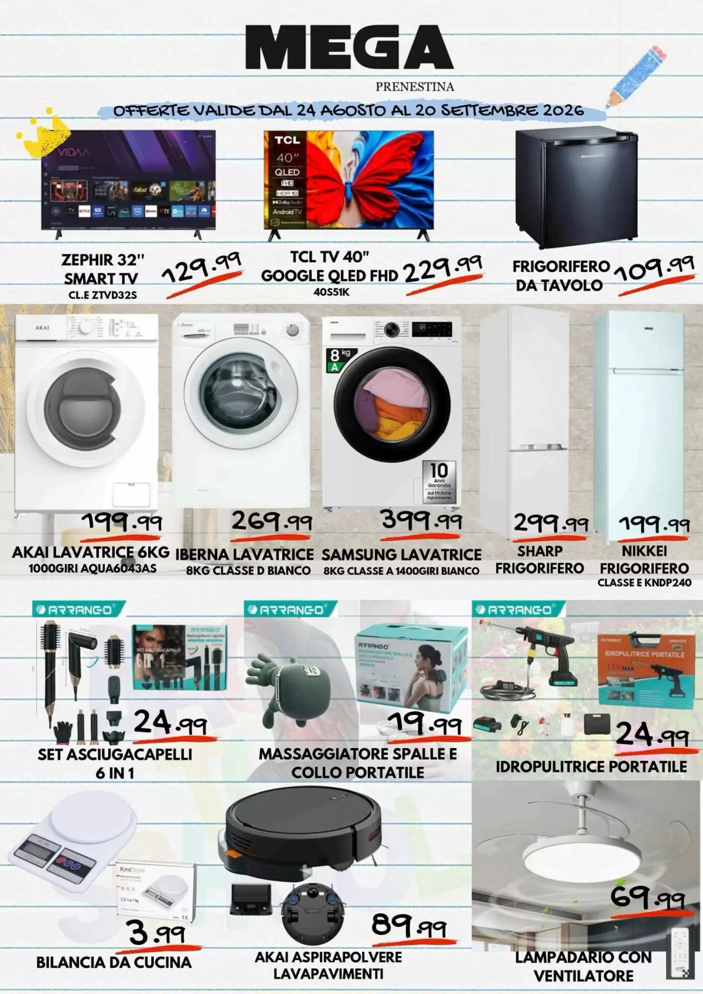Volantino promozionale MEGA  valide dal 24/08/2026 - Pagina 10.