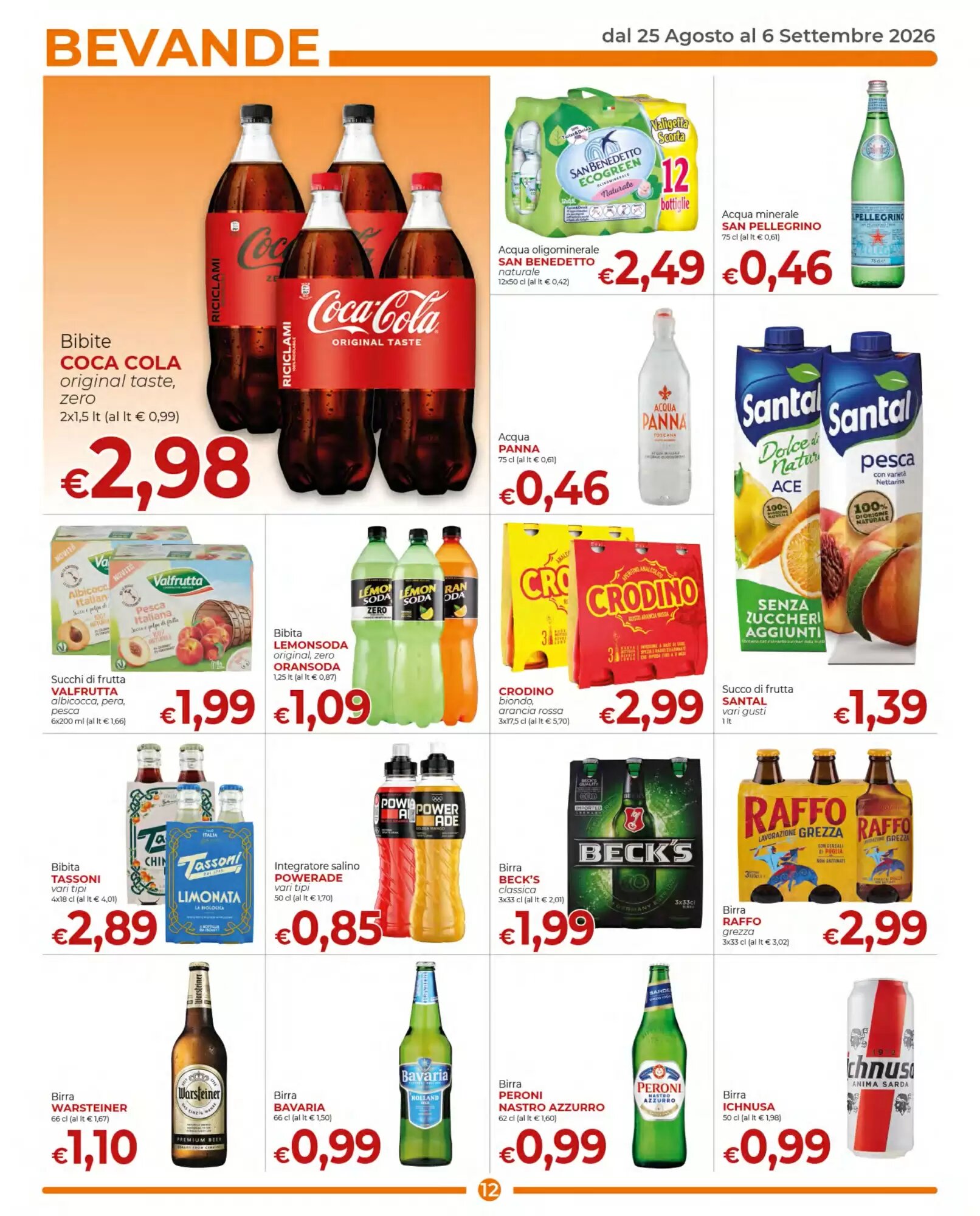Volantino promozionale Maxi Nonna Isa  valide dal 25/08/2026 - Pagina 12.
