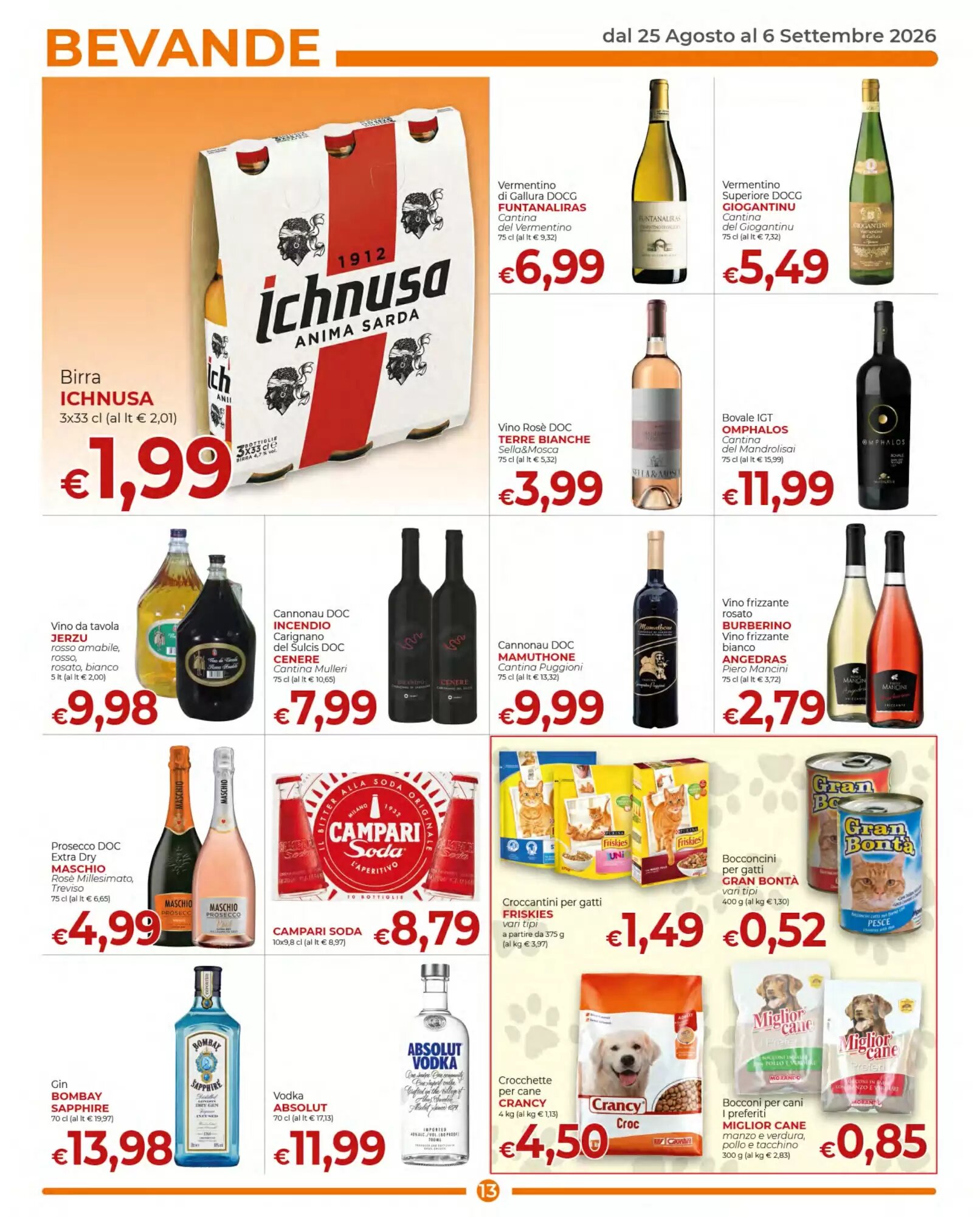 Volantino promozionale Maxi Nonna Isa  valide dal 25/08/2026 - Pagina 13.