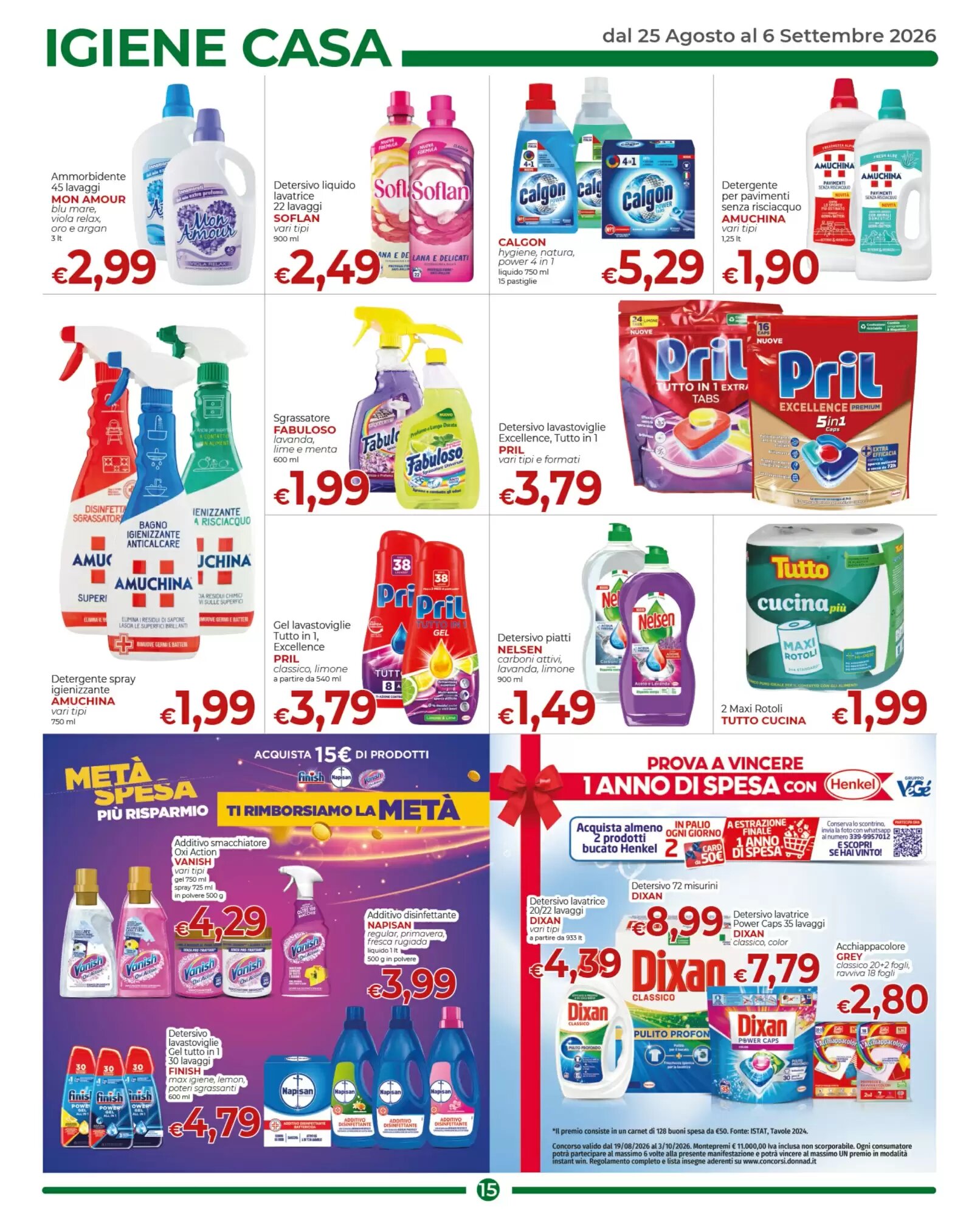 Volantino promozionale Maxi Nonna Isa  valide dal 25/08/2026 - Pagina 15.