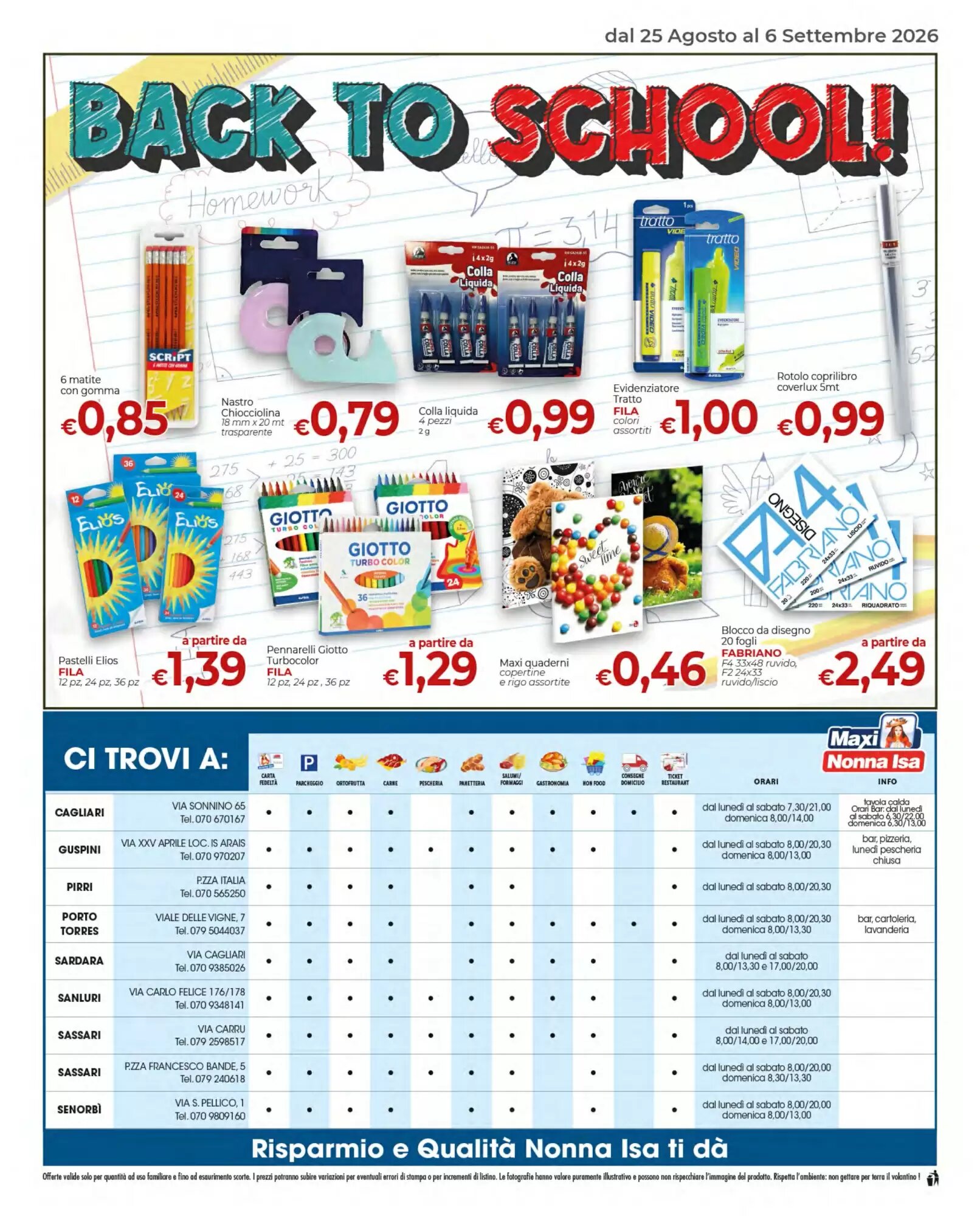 Volantino promozionale Maxi Nonna Isa  valide dal 25/08/2026 - Pagina 16.