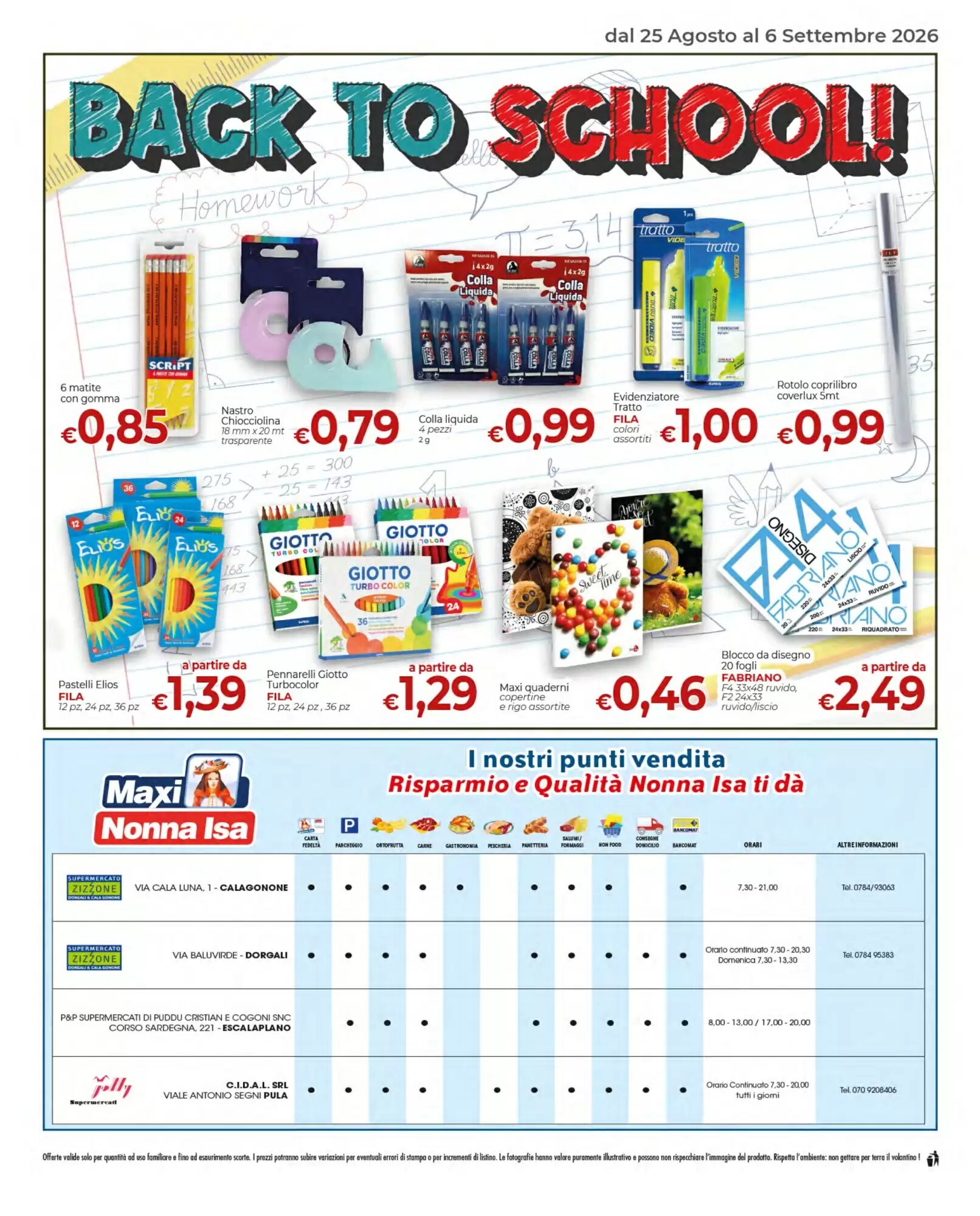Volantino promozionale Maxi Nonna Isa  valide dal 25/08/2026 - Pagina 17.