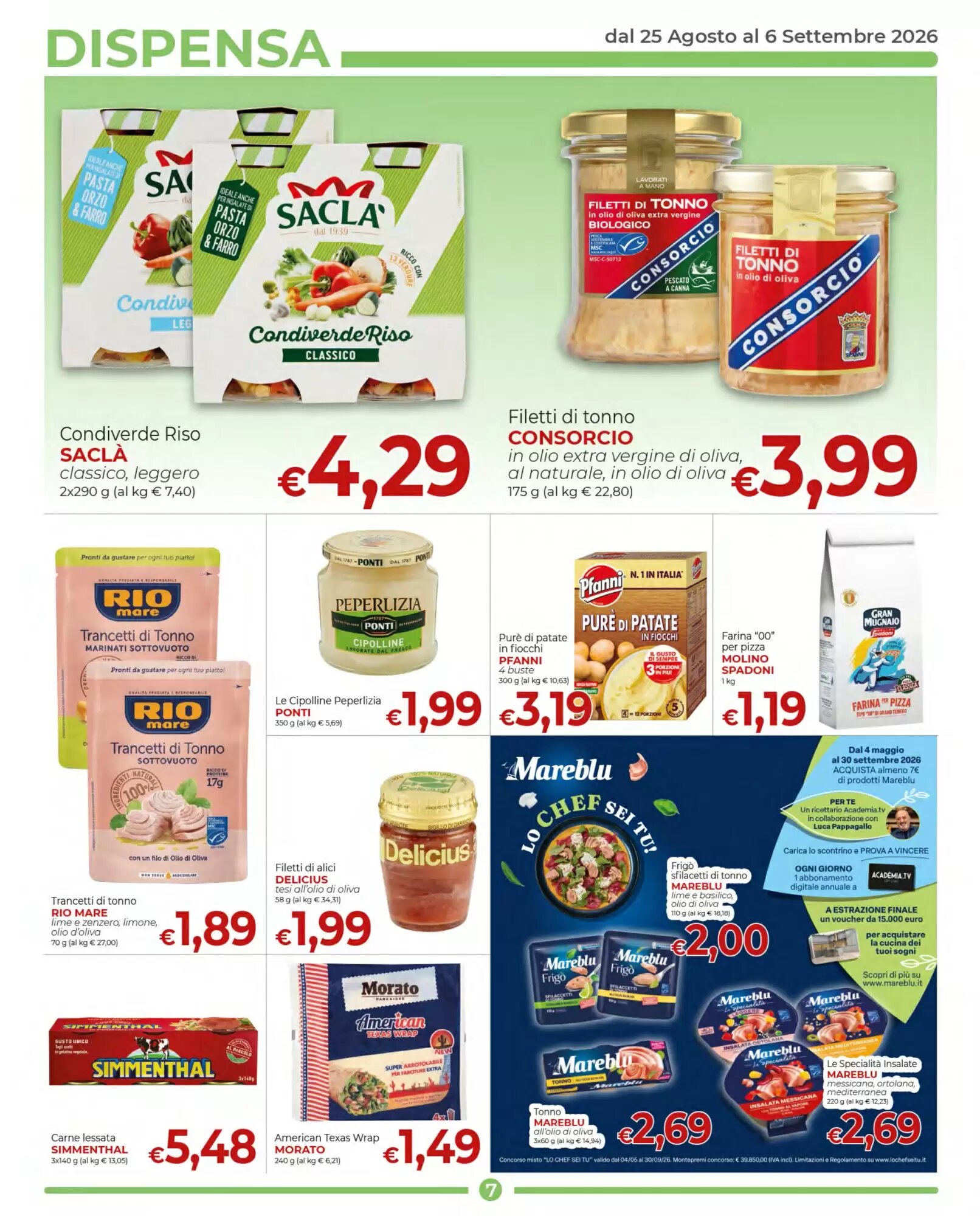 Volantino promozionale Maxi Nonna Isa  valide dal 25/08/2026 - Pagina 7.