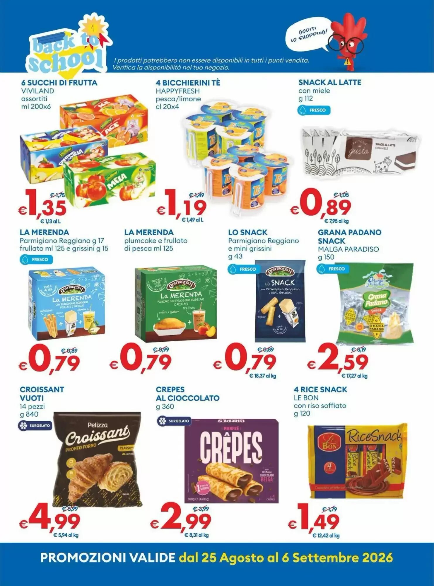 Volantino promozionale MD Discount  valide dal 25/08/2026 - Pagina 22.