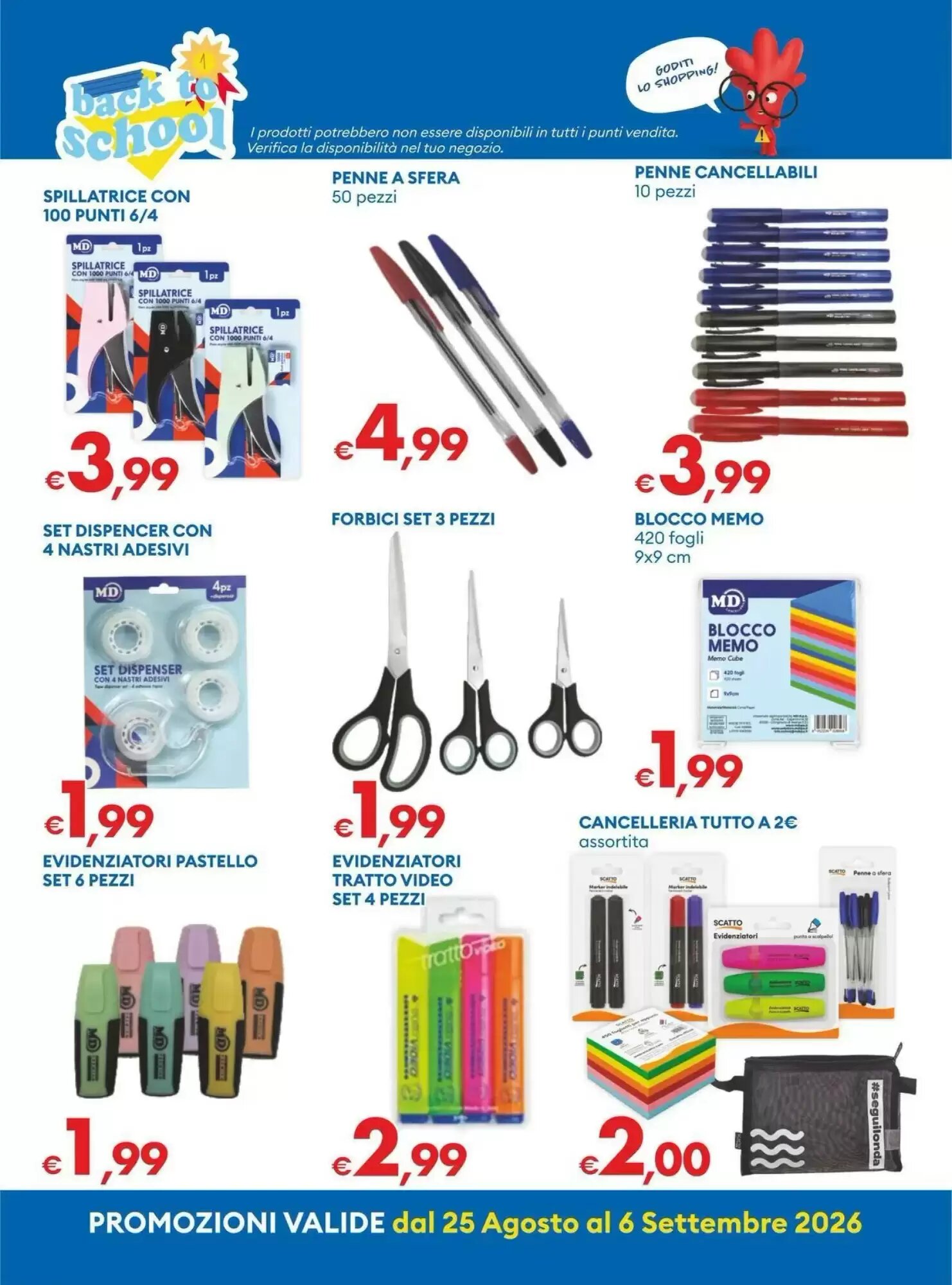 Volantino promozionale MD Discount  valide dal 25/08/2026 - Pagina 29.