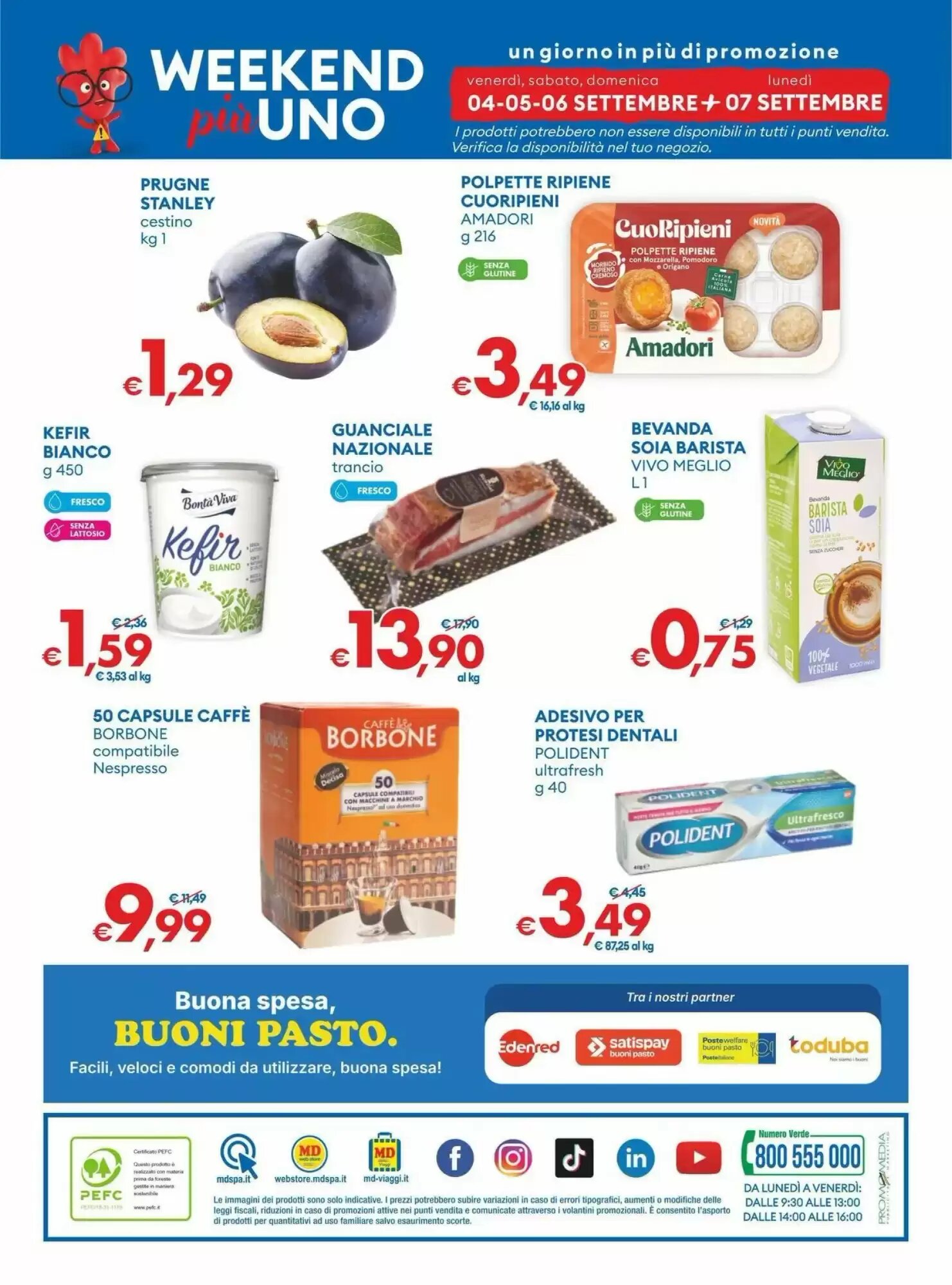 Volantino promozionale MD Discount  valide dal 25/08/2026 - Pagina 34.
