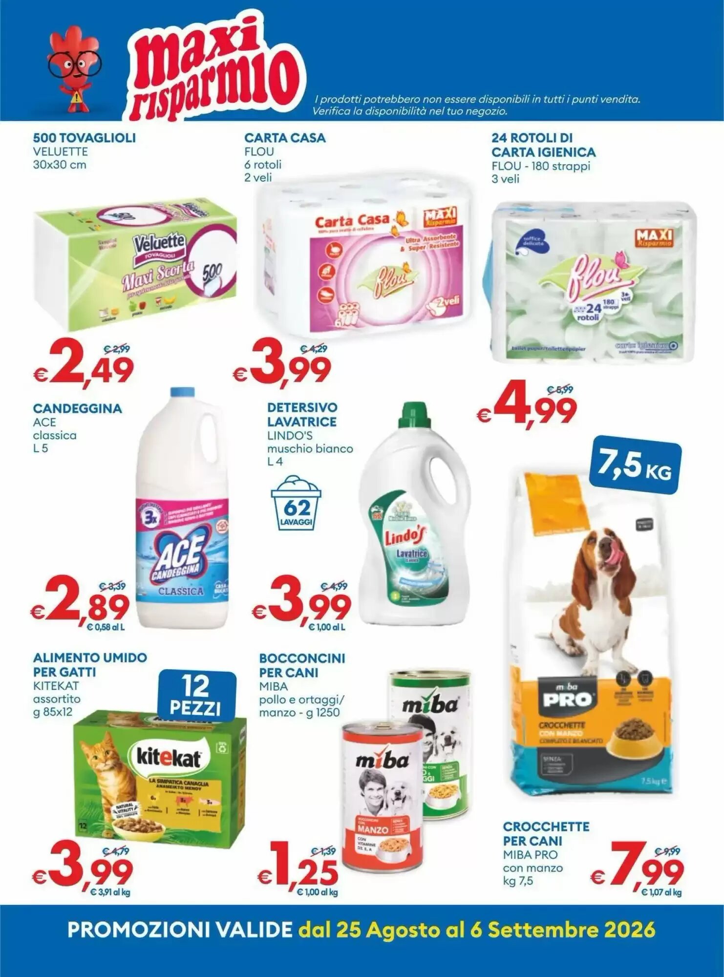 Volantino promozionale MD Discount  valide dal 25/08/2026 - Pagina 7.