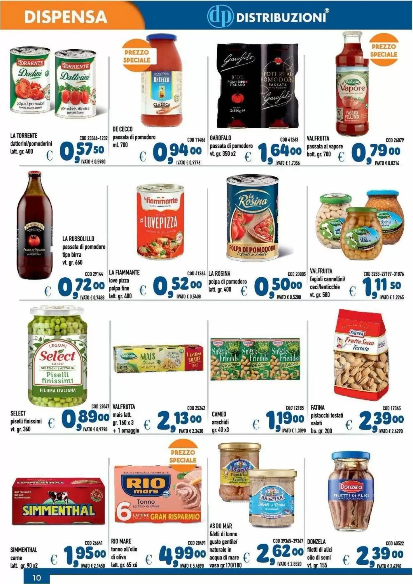 Volantino promozionale Del Prete Distribuzioni  valide dal 25/08/2026 - Pagina 10.