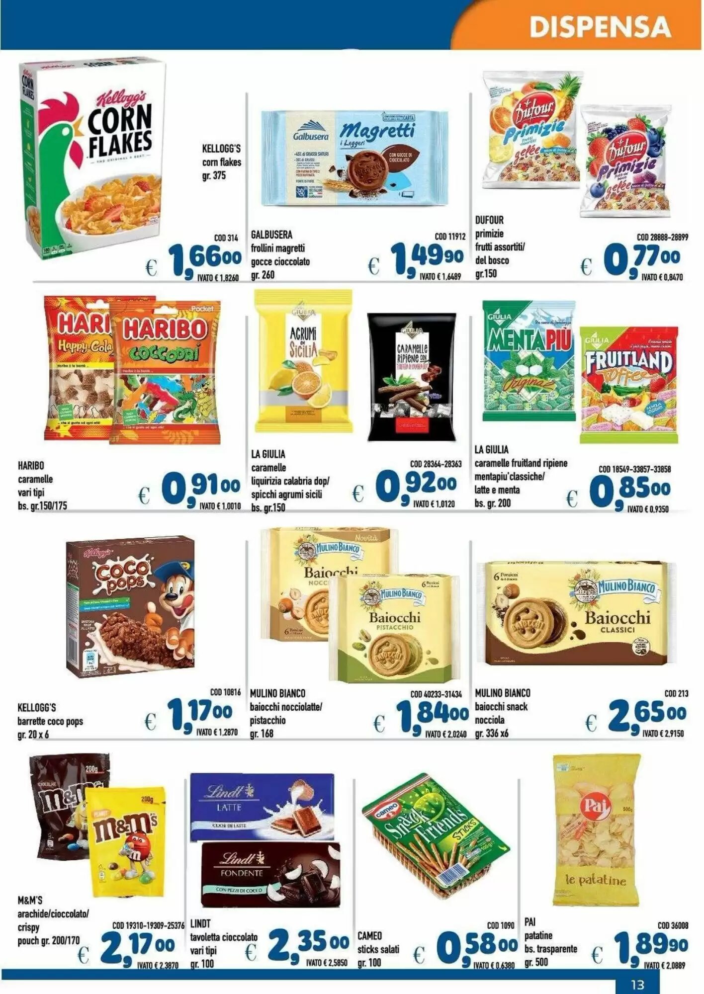 Volantino promozionale Del Prete Distribuzioni  valide dal 25/08/2026 - Pagina 13.