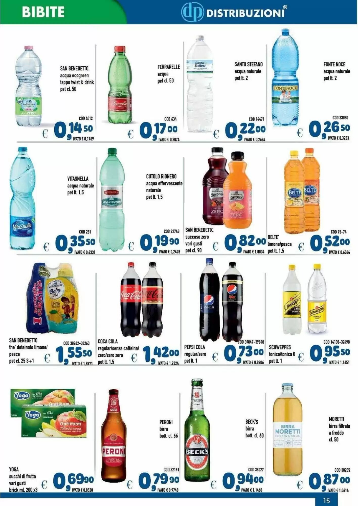 Volantino promozionale Del Prete Distribuzioni  valide dal 25/08/2026 - Pagina 15.