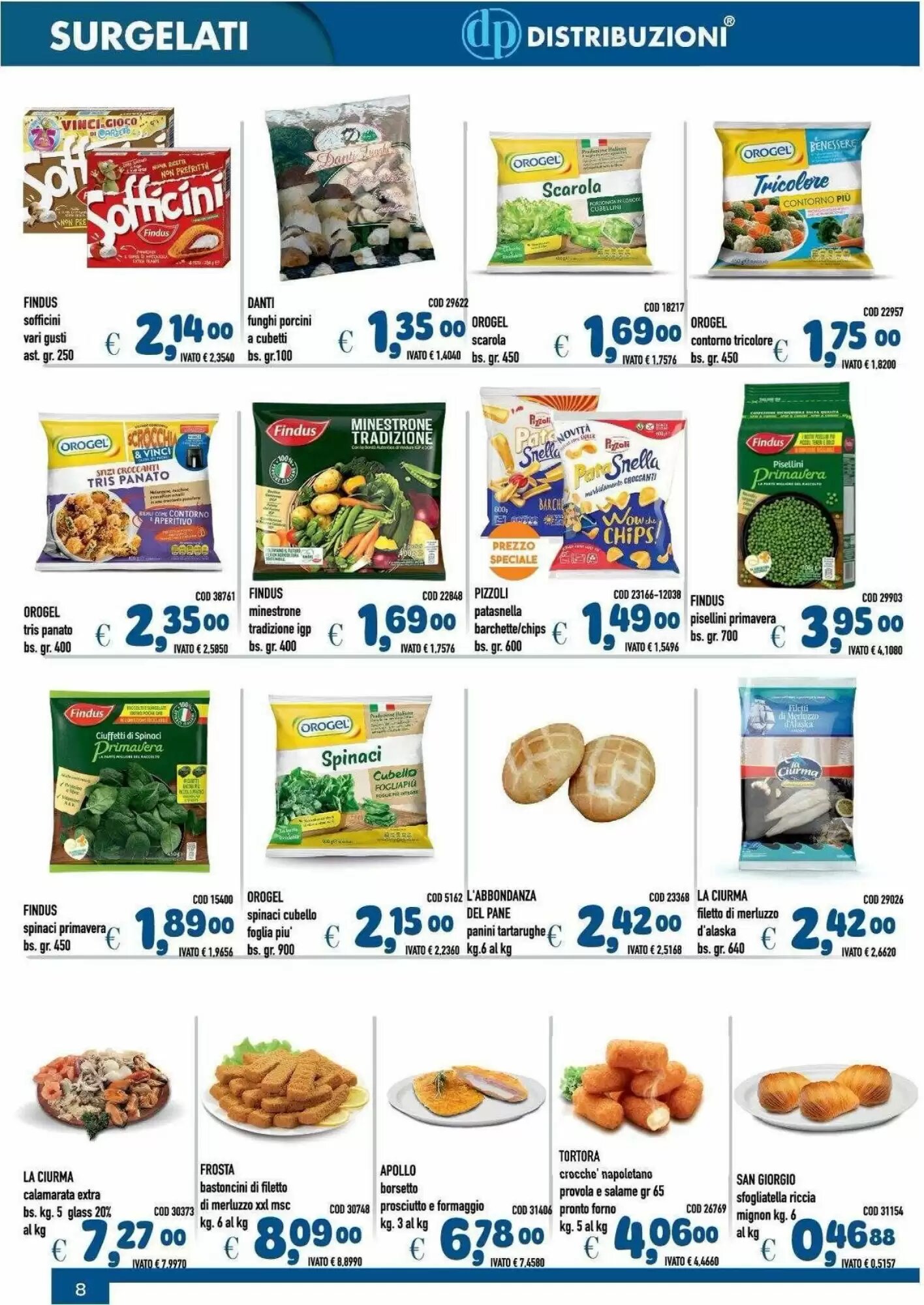 Volantino promozionale Del Prete Distribuzioni  valide dal 25/08/2026 - Pagina 8.