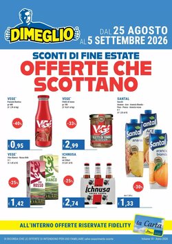 Volantino promozionale DiMeglio  valide dal 25/08/2026