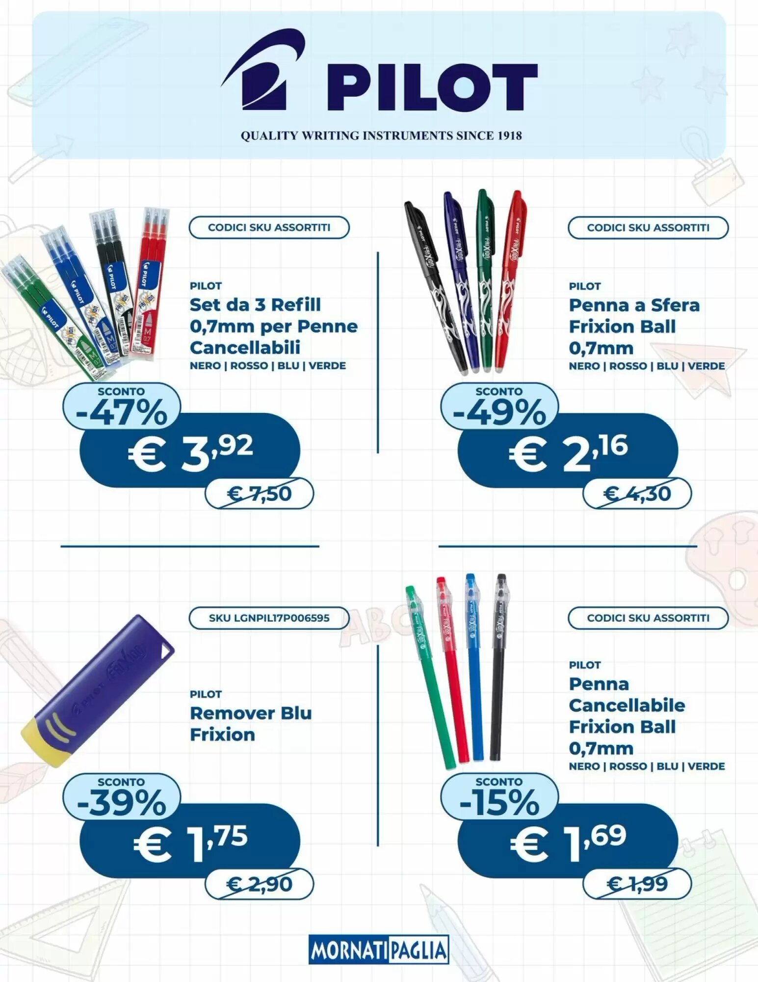 Volantino promozionale Mornati Paglia  valide dal 25/08/2026 - Pagina 16.