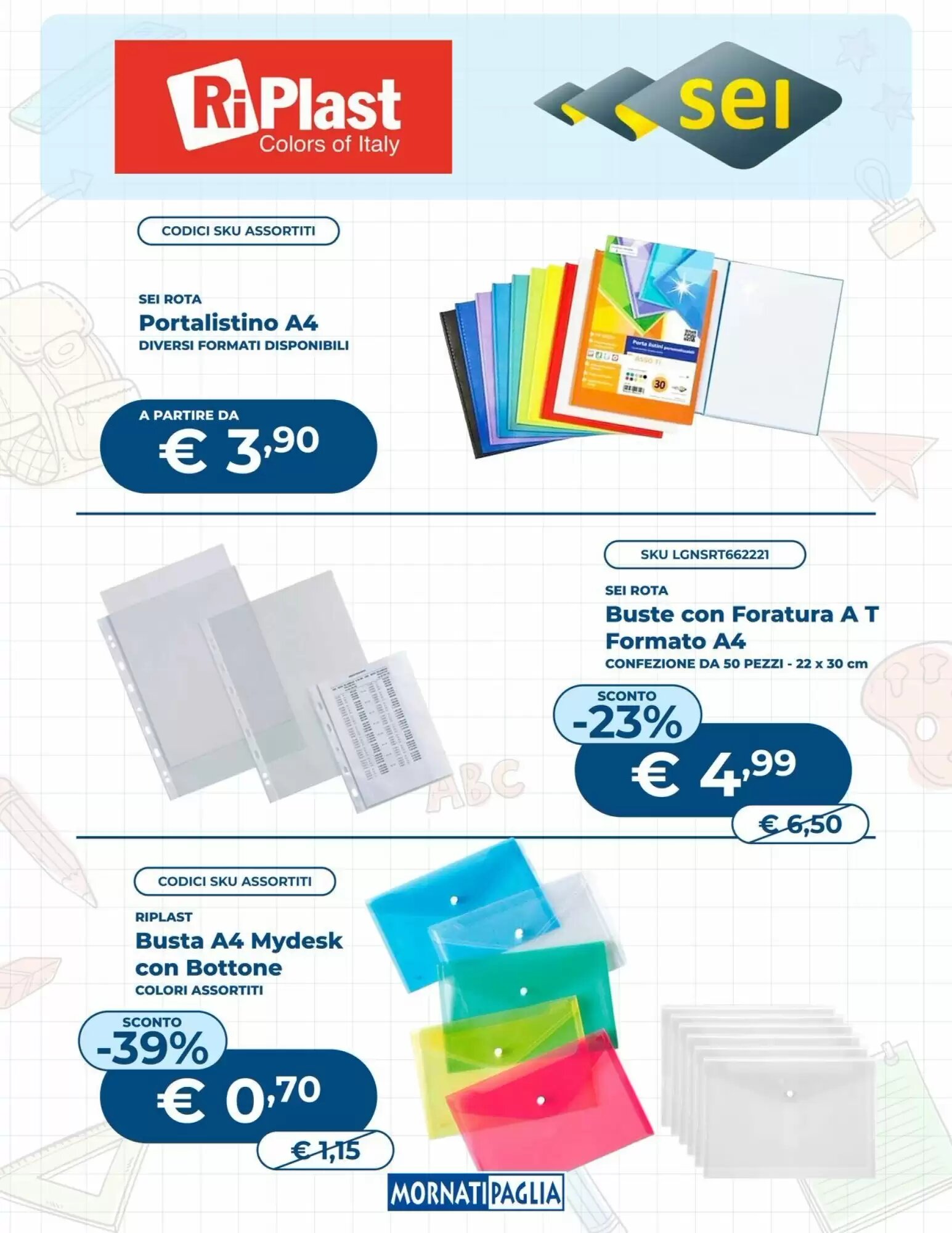 Volantino promozionale Mornati Paglia  valide dal 25/08/2026 - Pagina 17.