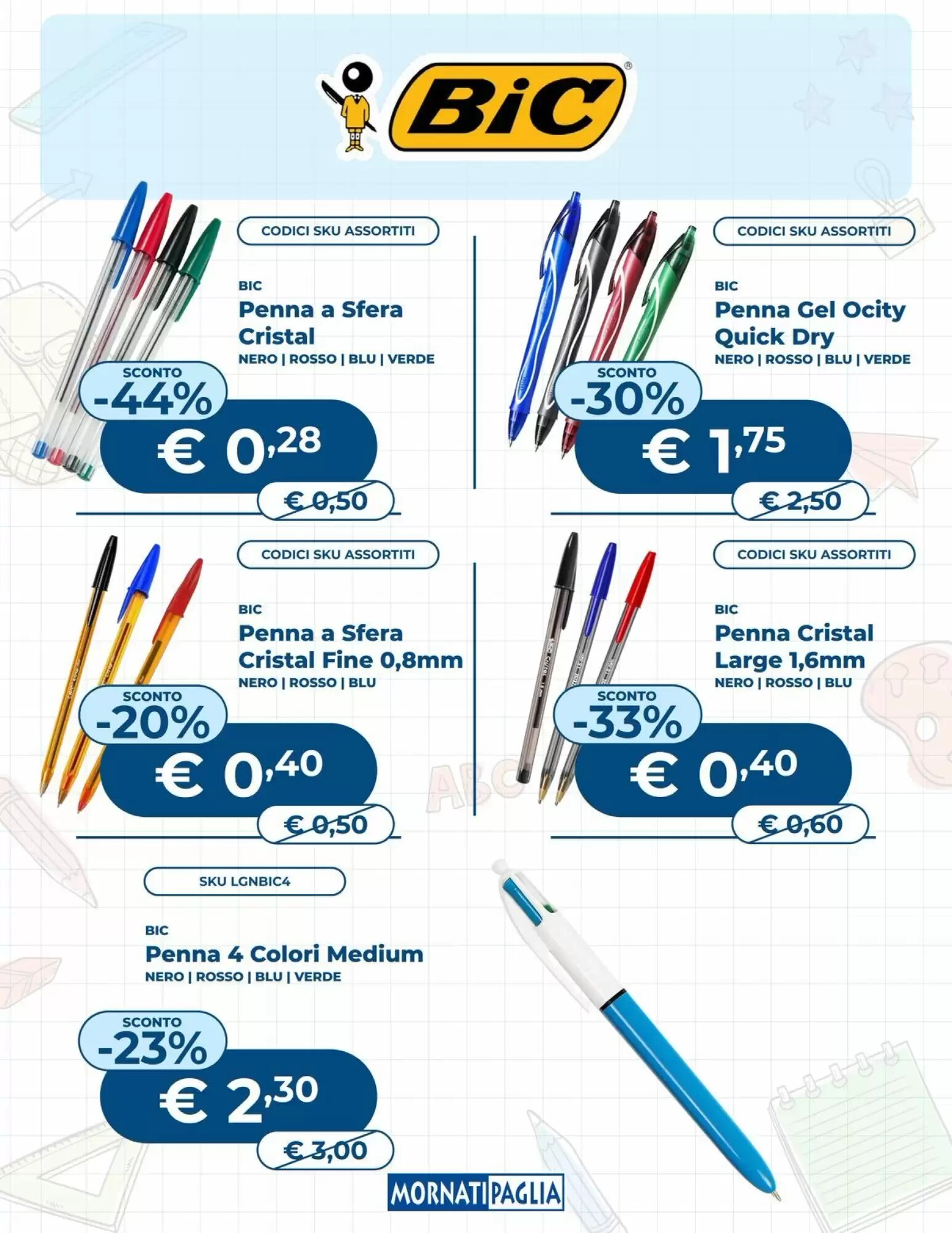 Volantino promozionale Mornati Paglia  valide dal 25/08/2026 - Pagina 18.