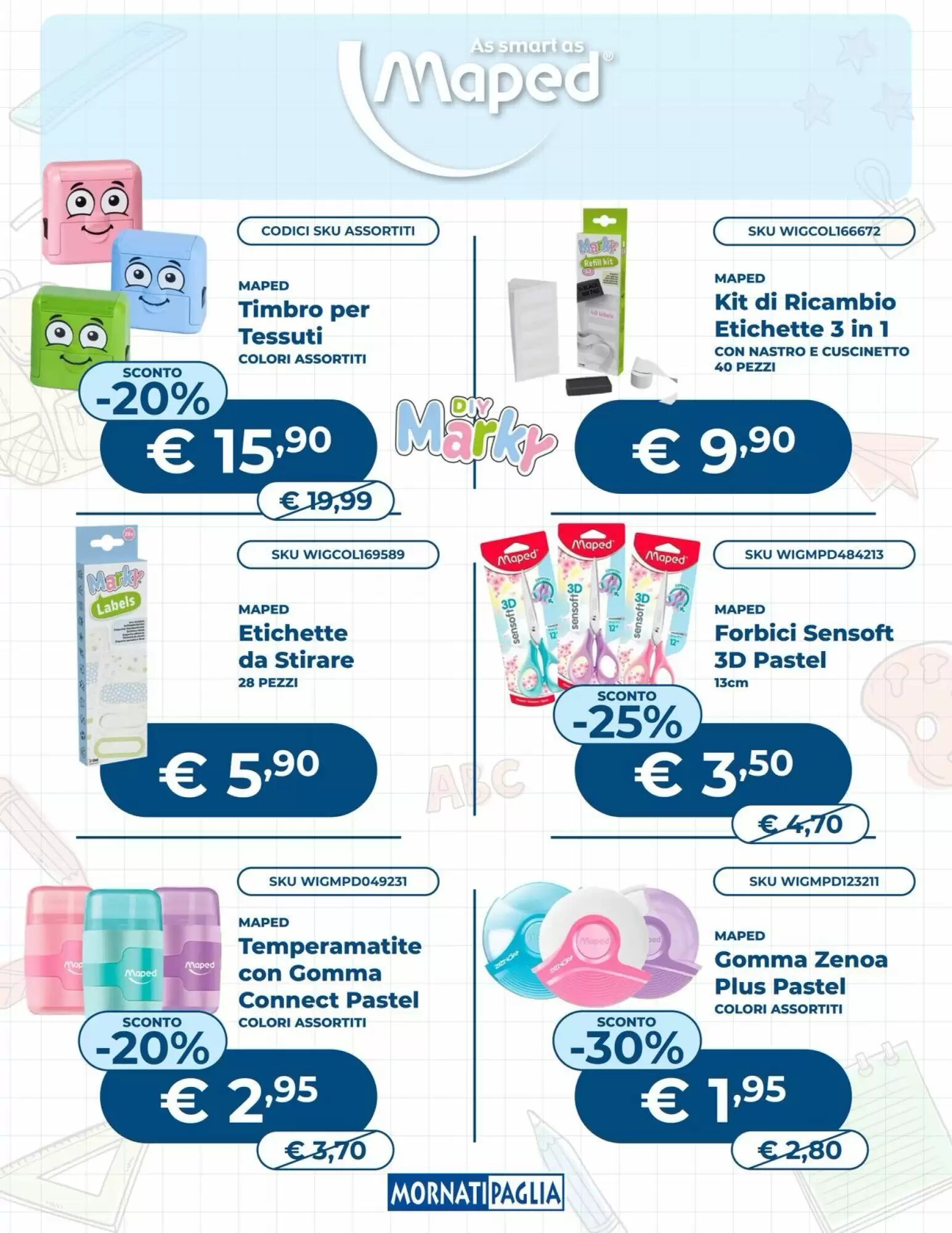 Volantino promozionale Mornati Paglia  valide dal 25/08/2026 - Pagina 20.