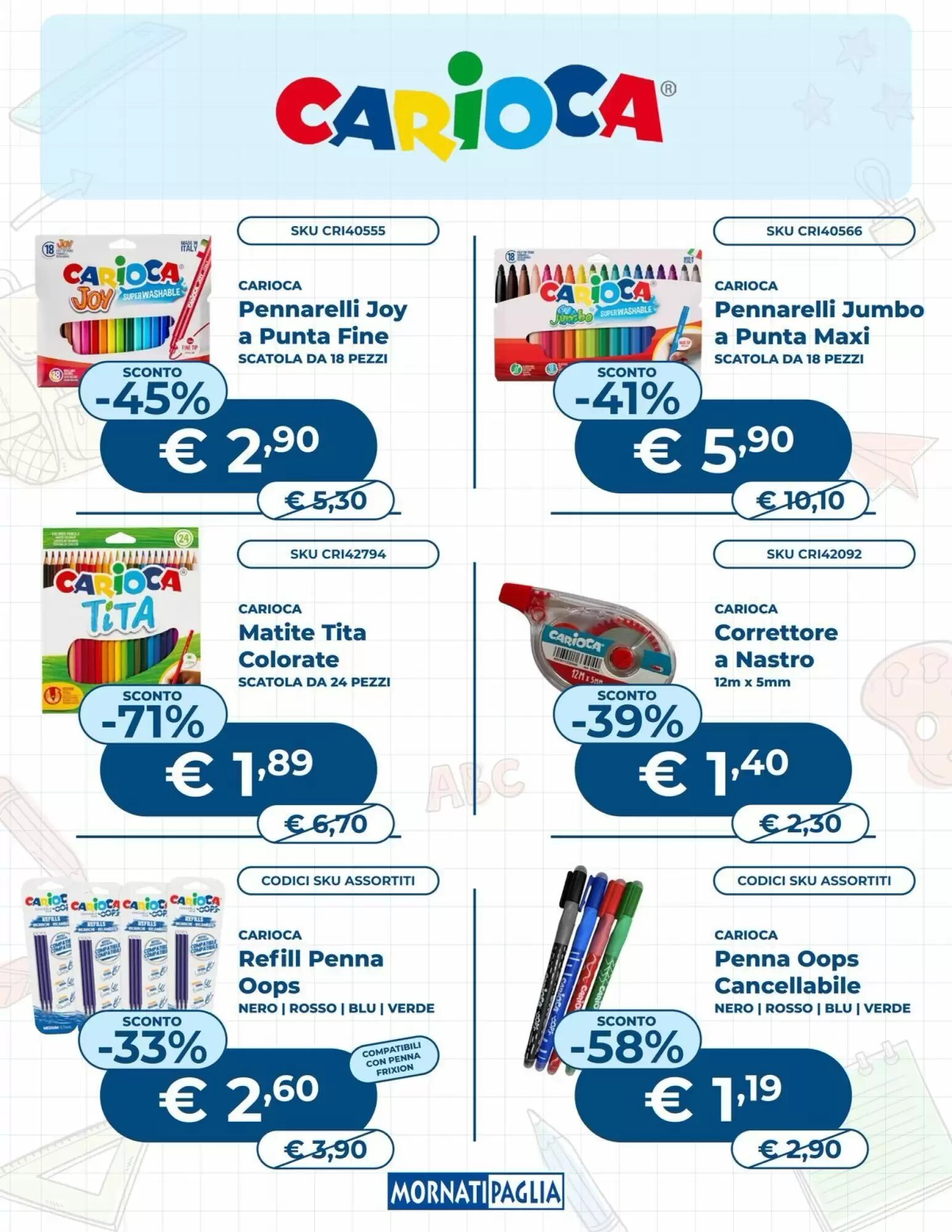 Volantino promozionale Mornati Paglia  valide dal 25/08/2026 - Pagina 29.