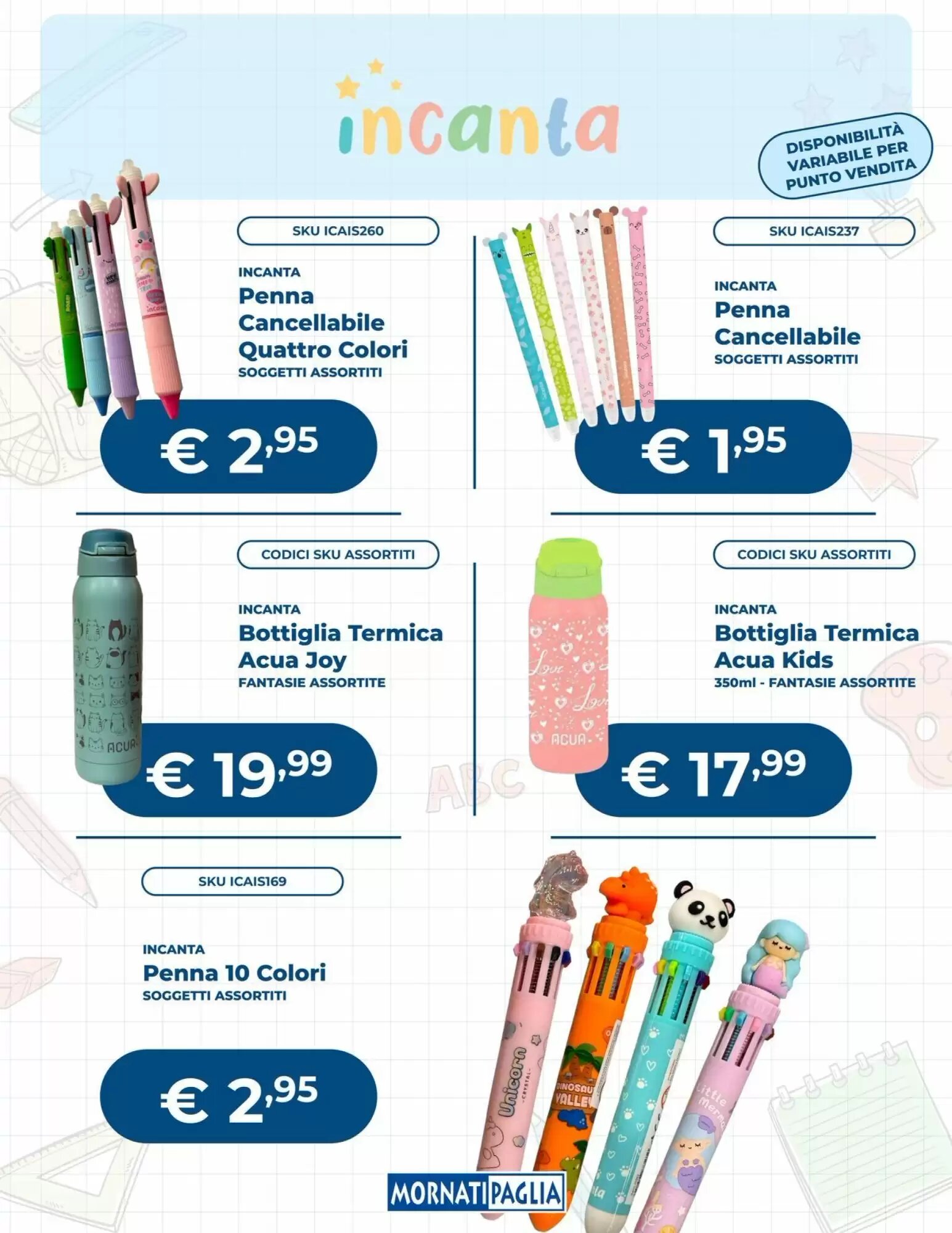 Volantino promozionale Mornati Paglia  valide dal 25/08/2026 - Pagina 33.
