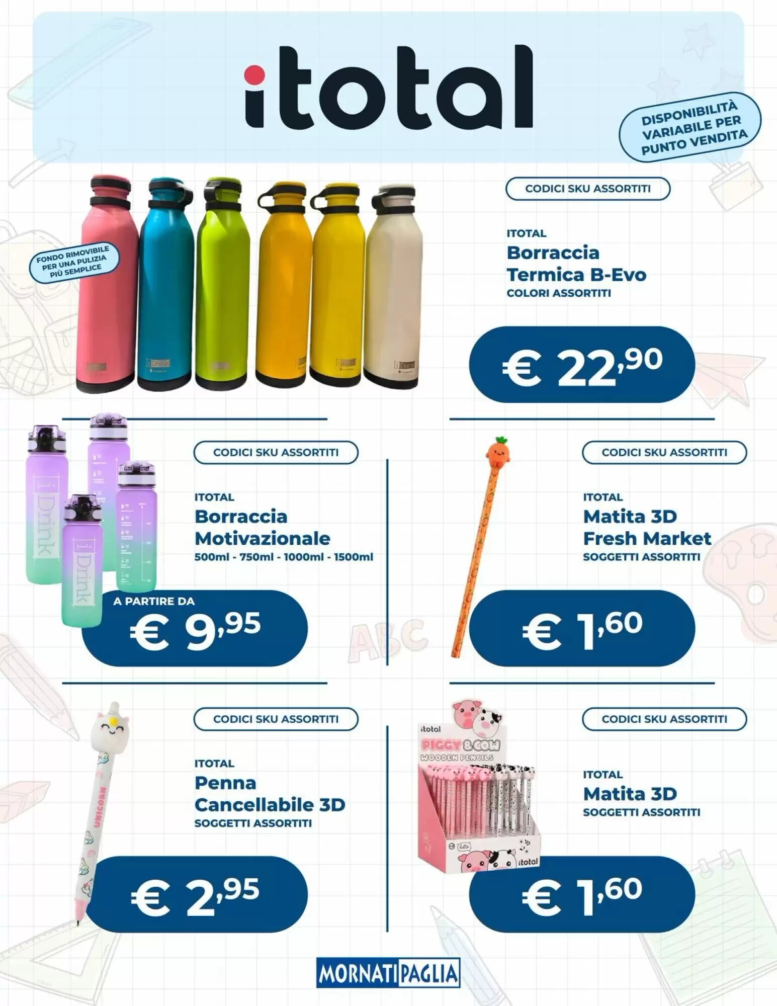 Volantino promozionale Mornati Paglia  valide dal 25/08/2026 - Pagina 34.