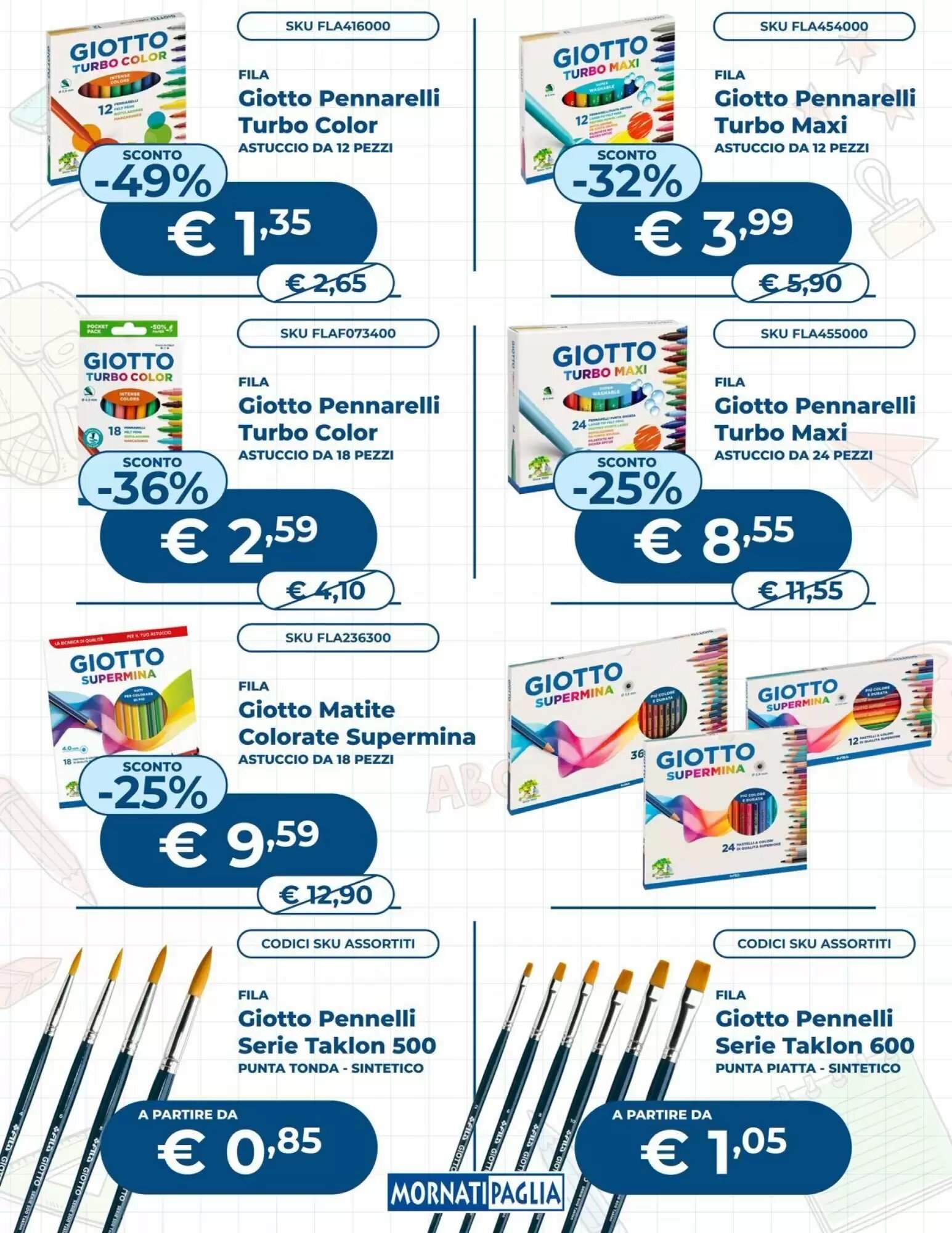 Volantino promozionale Mornati Paglia  valide dal 25/08/2026 - Pagina 8.