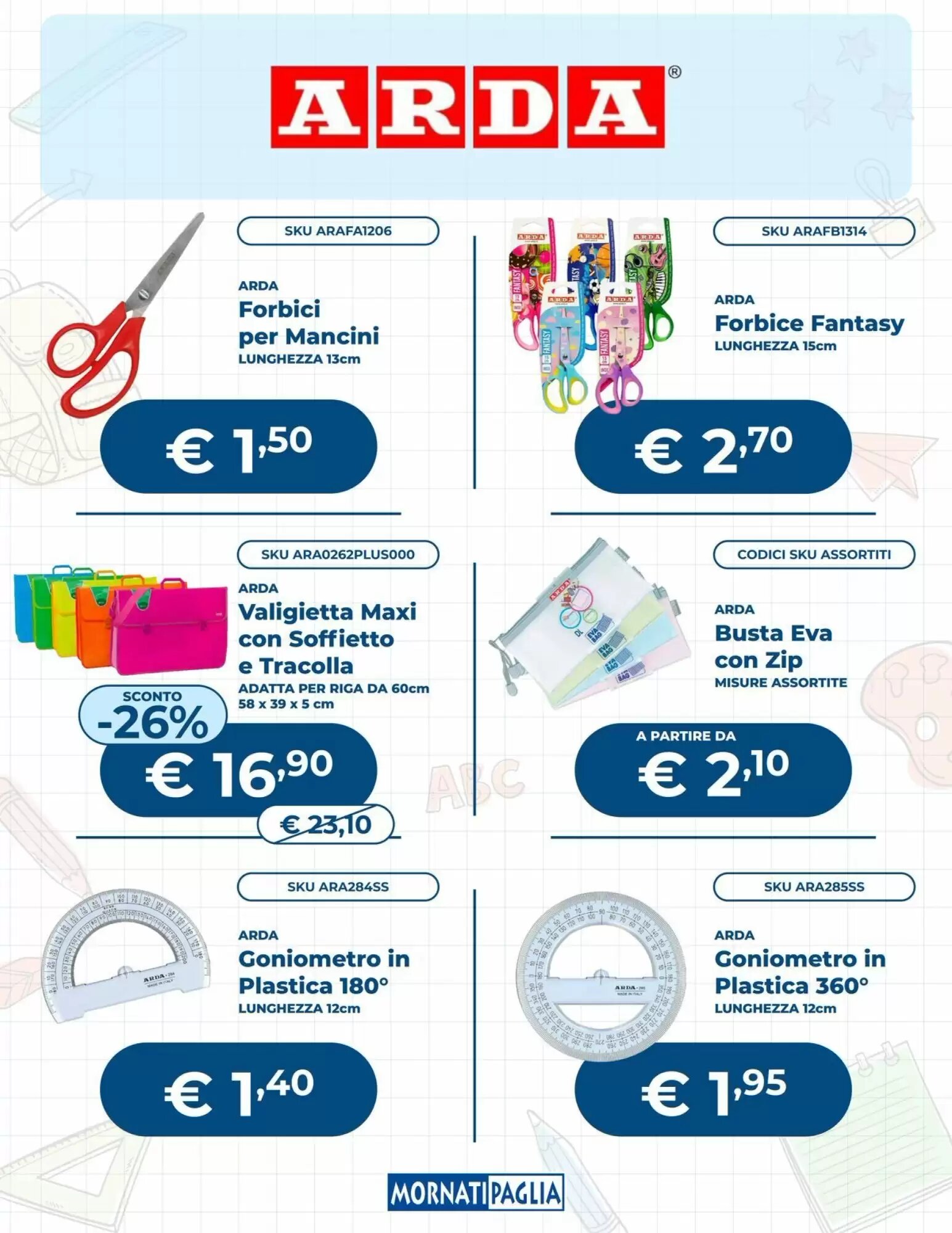 Volantino promozionale Mornati Paglia  valide dal 25/08/2026 - Pagina 9.