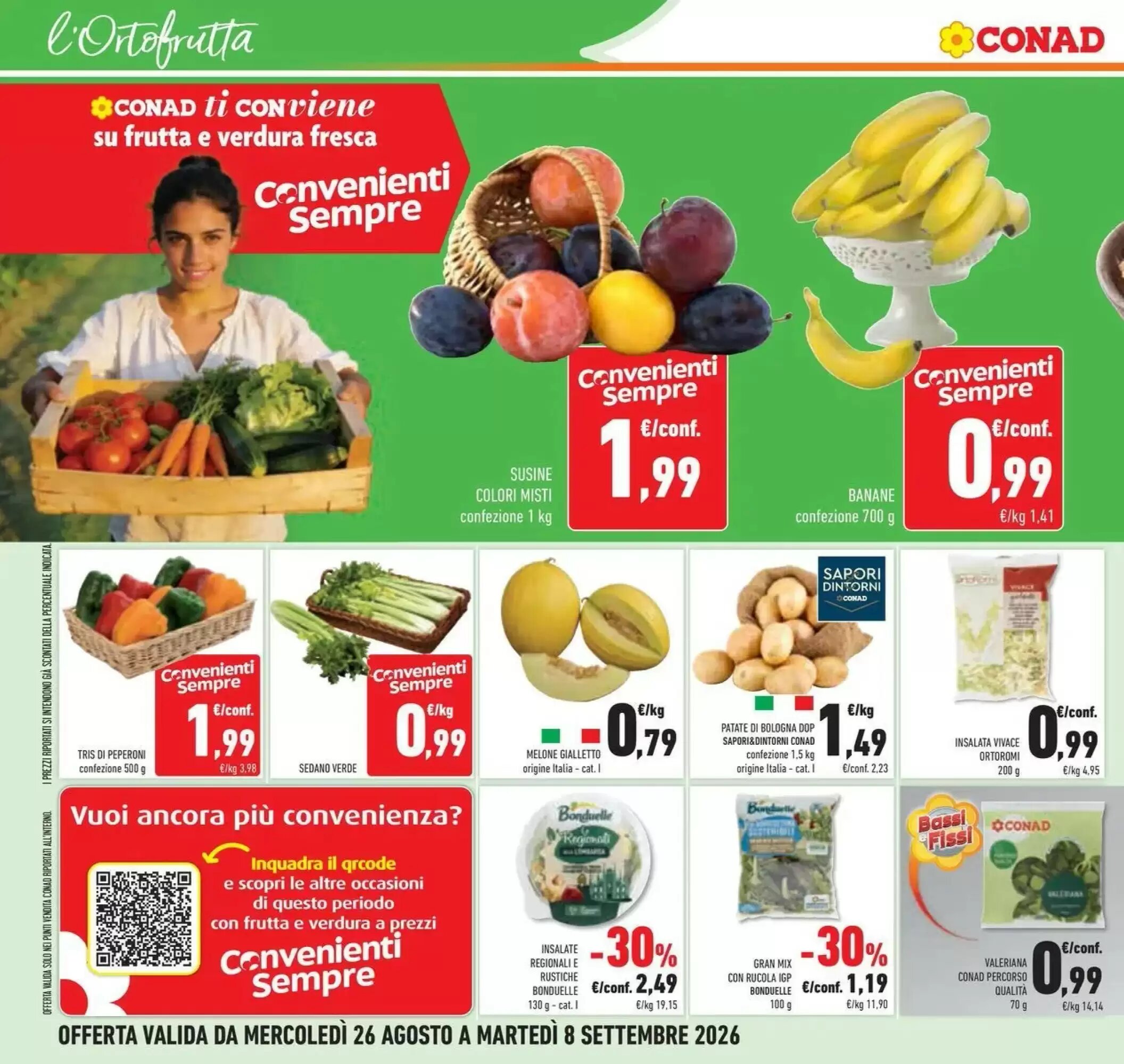 Volantino promozionale Conad  valide dal 25/08/2026 - Pagina 10.