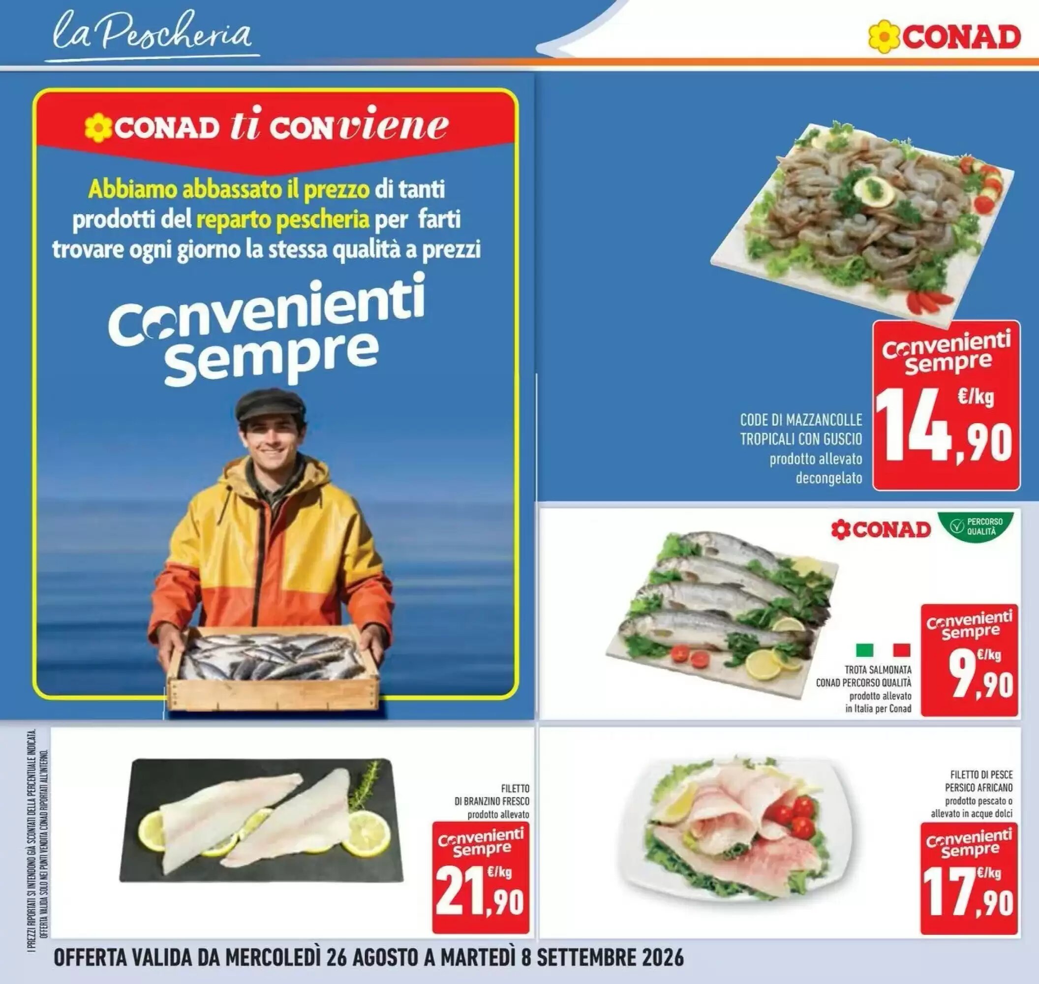 Volantino promozionale Conad  valide dal 25/08/2026 - Pagina 14.