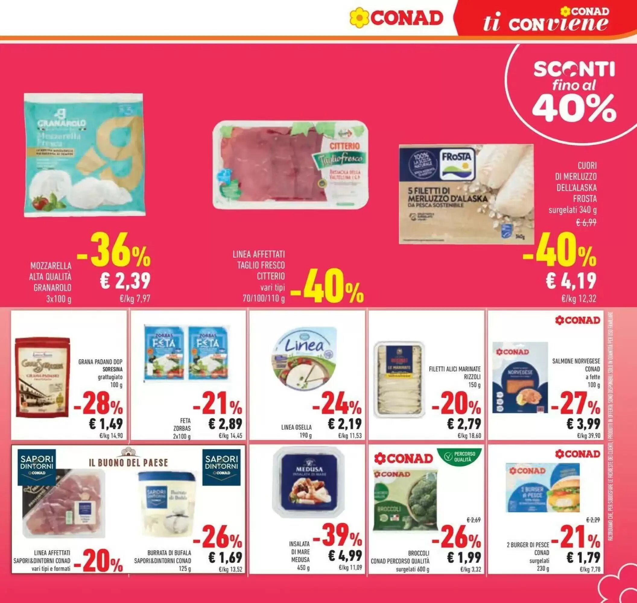 Volantino promozionale Conad  valide dal 25/08/2026 - Pagina 19.