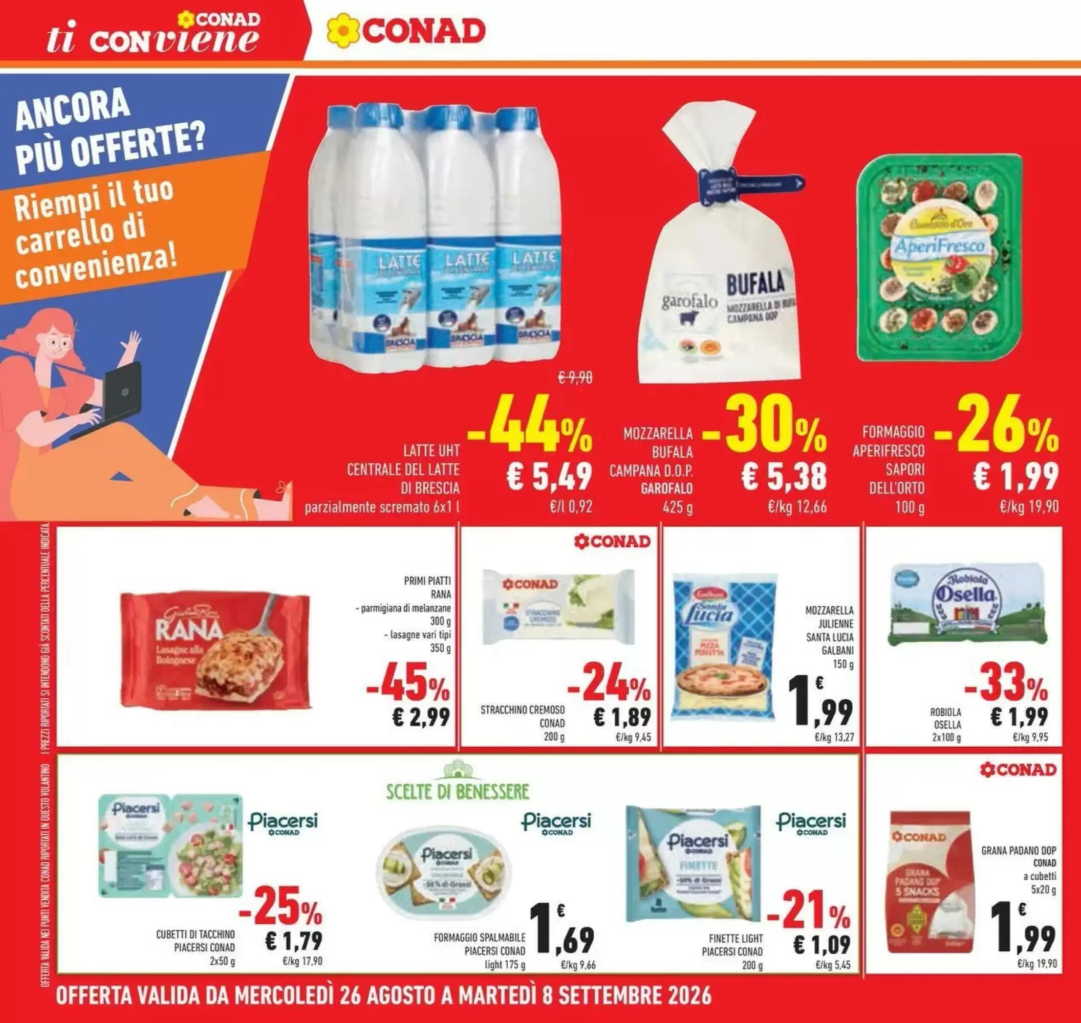 Volantino promozionale Conad  valide dal 25/08/2026 - Pagina 28.