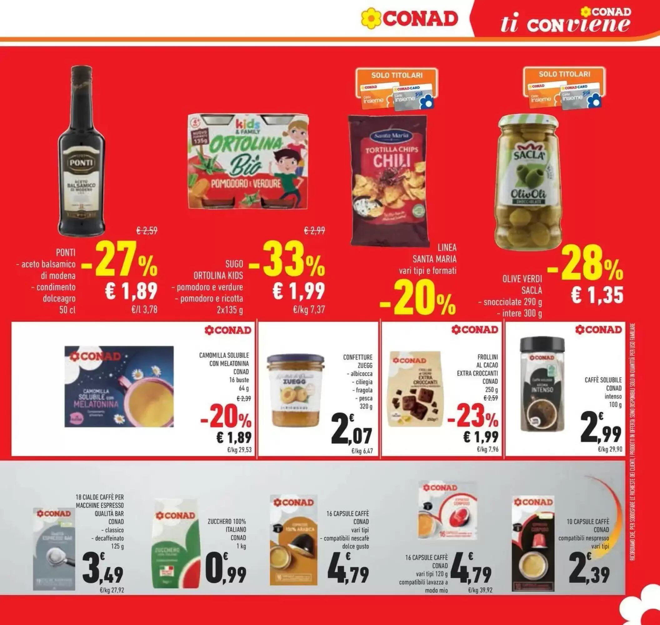 Volantino promozionale Conad  valide dal 25/08/2026 - Pagina 31.