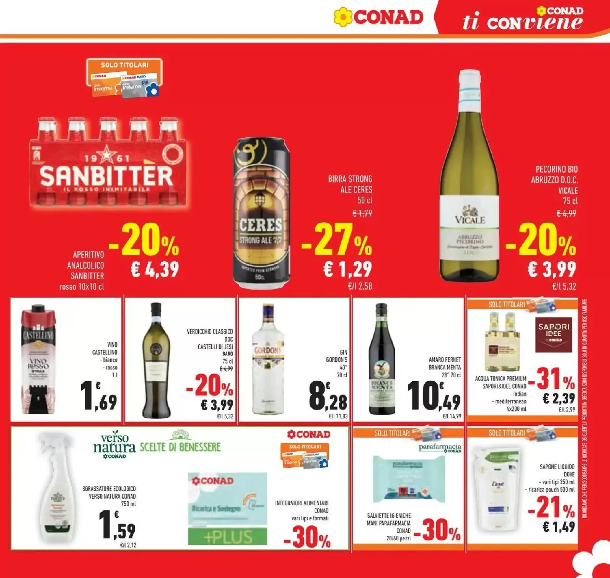 Volantino promozionale Conad  valide dal 25/08/2026 - Pagina 33.