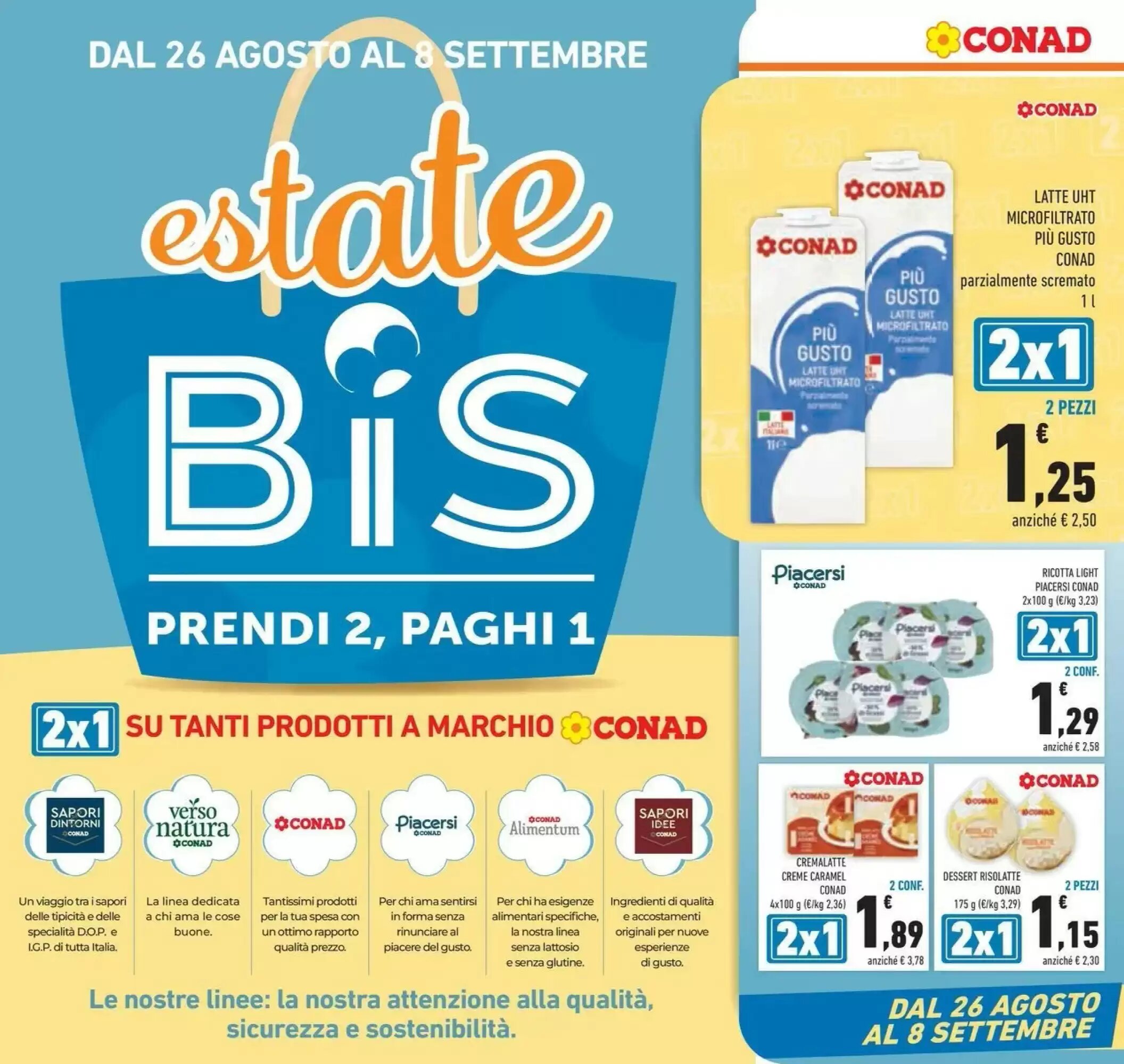 Volantino promozionale Conad  valide dal 25/08/2026 - Pagina 4.