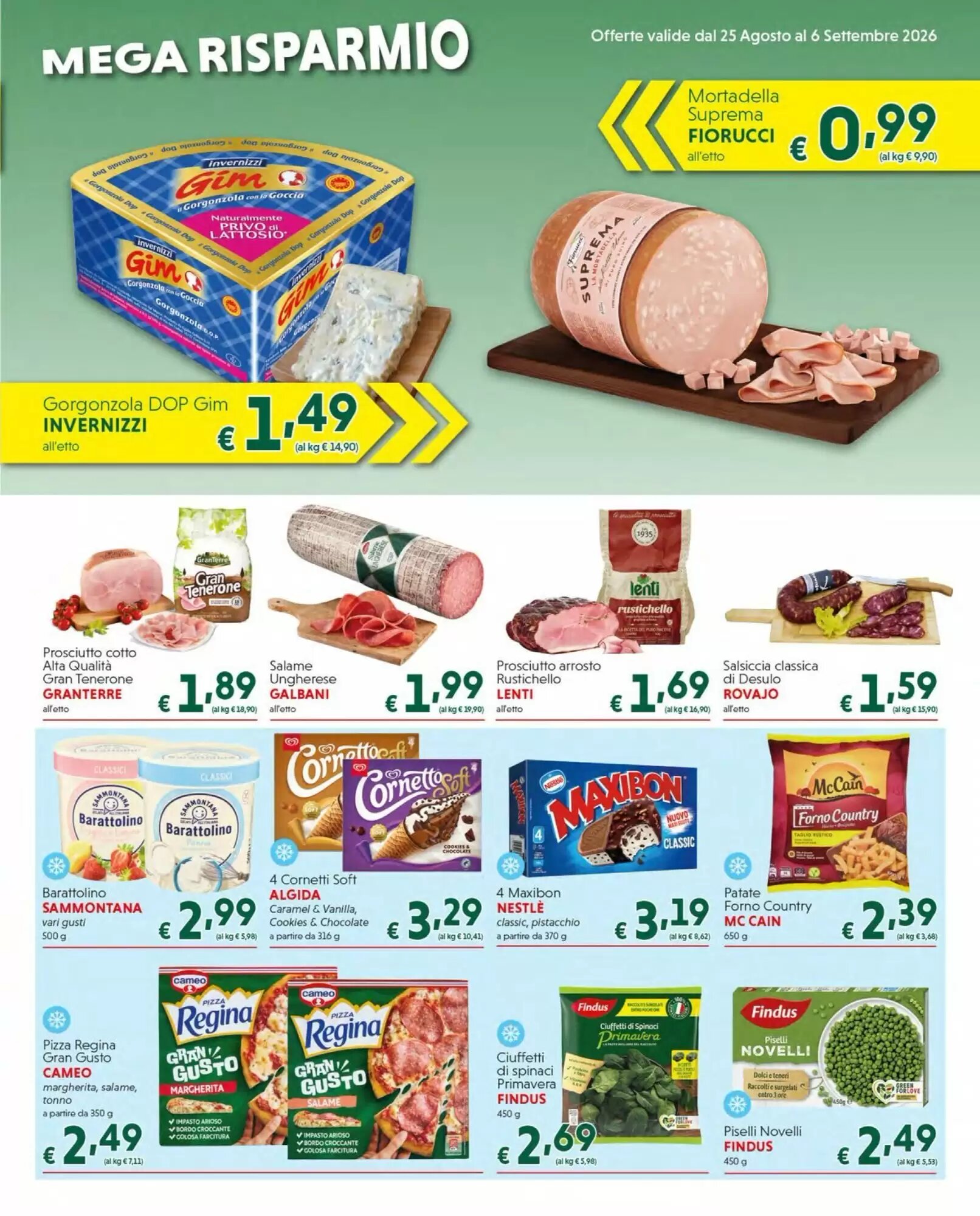 Volantino promozionale DiMeglio  valide dal 25/08/2026 - Pagina 2.