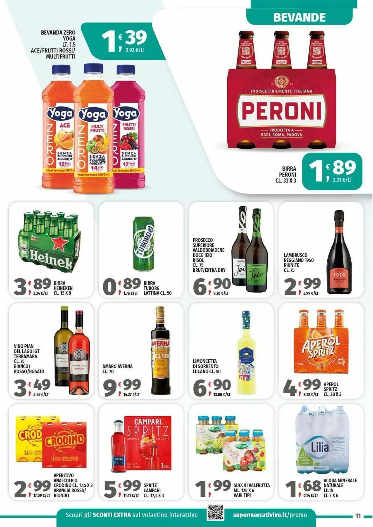 Volantino promozionale Vivo Supermercati  valide dal 25/08/2026 - Pagina 11.