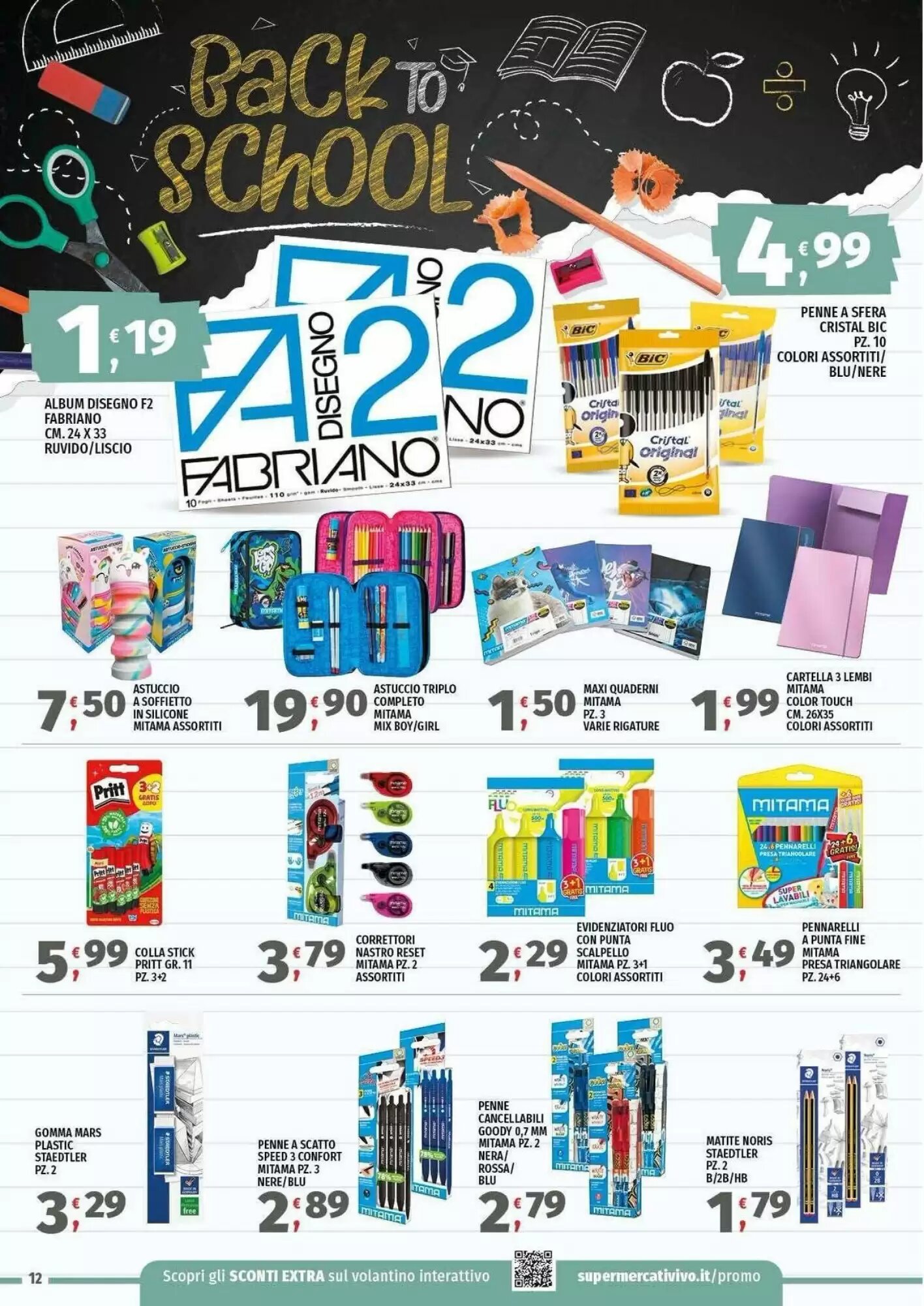 Volantino promozionale Vivo Supermercati  valide dal 25/08/2026 - Pagina 12.