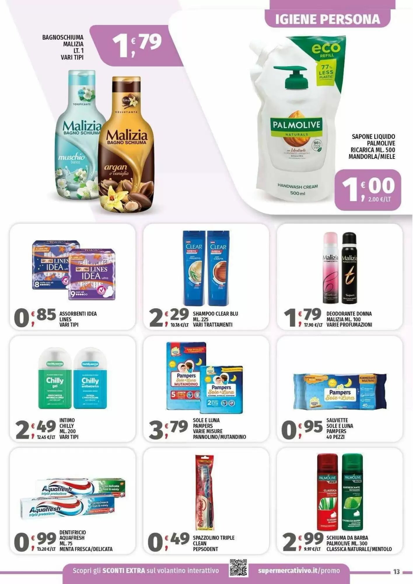 Volantino promozionale Vivo Supermercati  valide dal 25/08/2026 - Pagina 13.