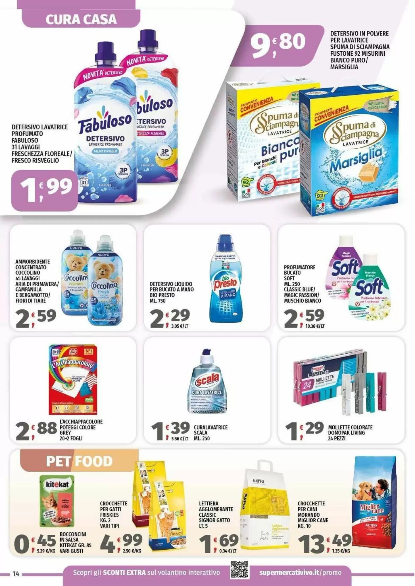 Volantino promozionale Vivo Supermercati  valide dal 25/08/2026 - Pagina 14.