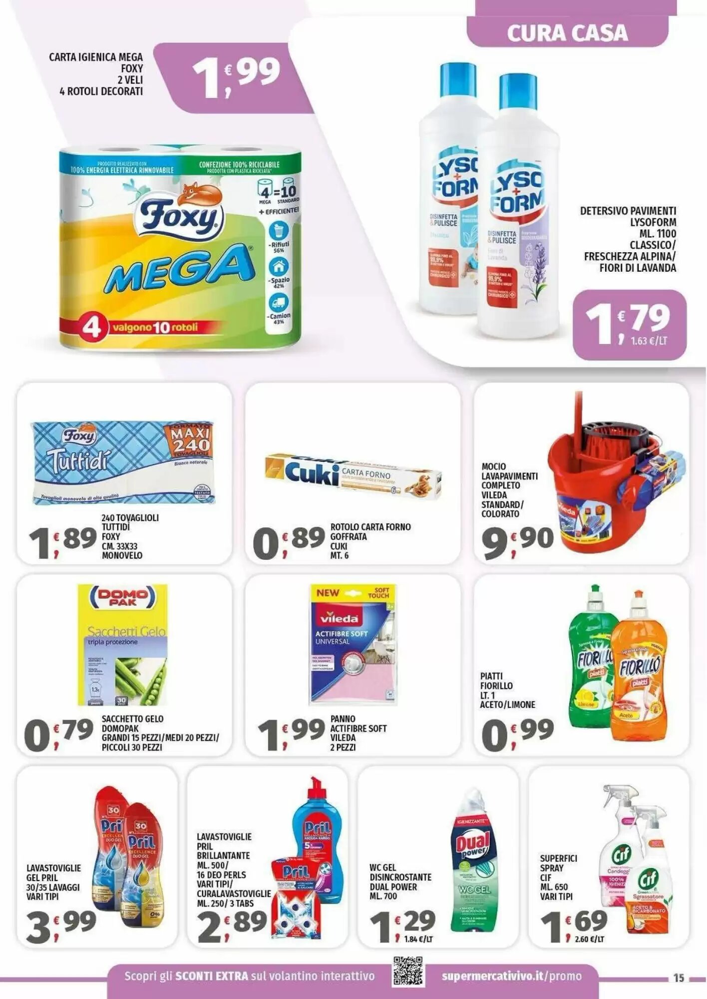 Volantino promozionale Vivo Supermercati  valide dal 25/08/2026 - Pagina 15.