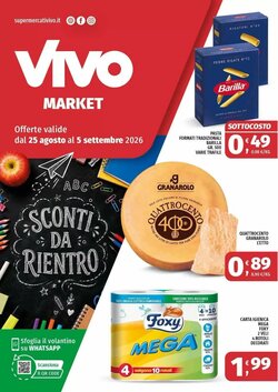 Volantino promozionale Vivo Supermercati  valide dal 25/08/2026